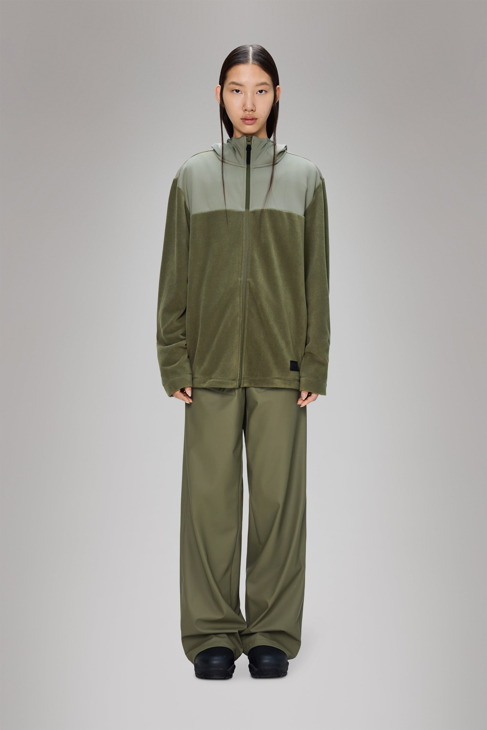 RAINS Sintra Fleece Reverse Jacket Marsh Jacket