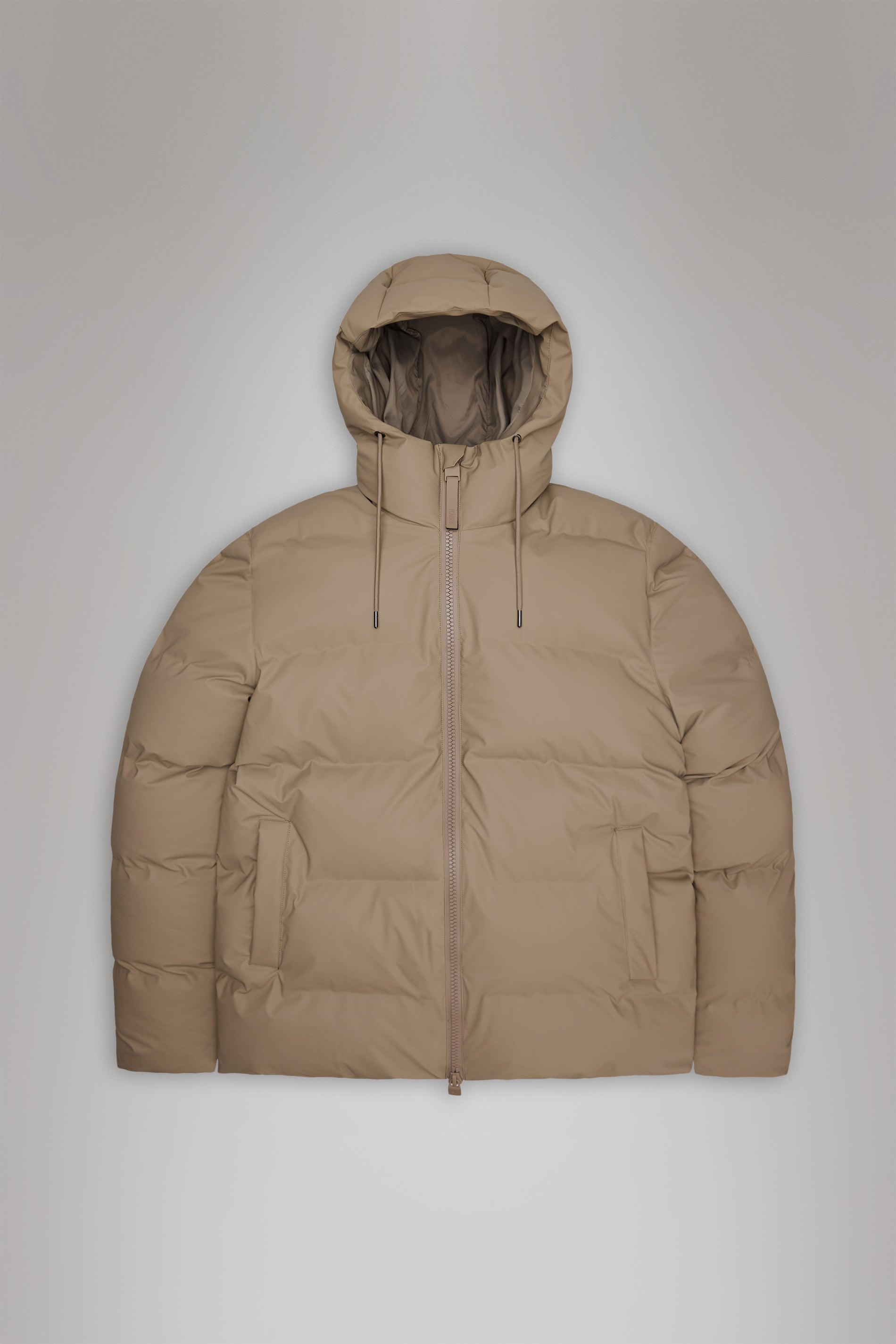 Rains Alta Puffer Jacket Beige Jacket