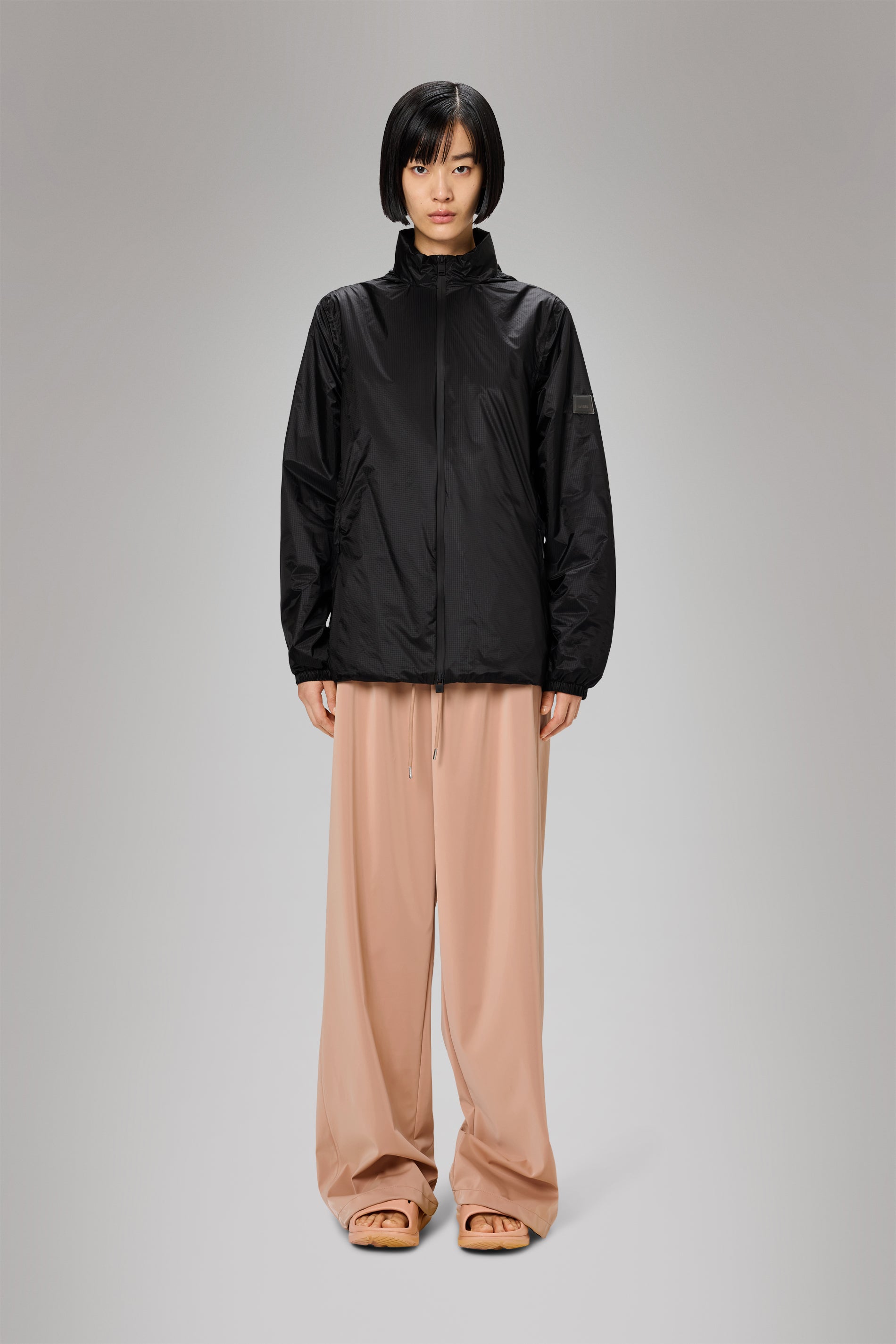 RAINS Kauto Insulated Curve Jacket Black Jacket