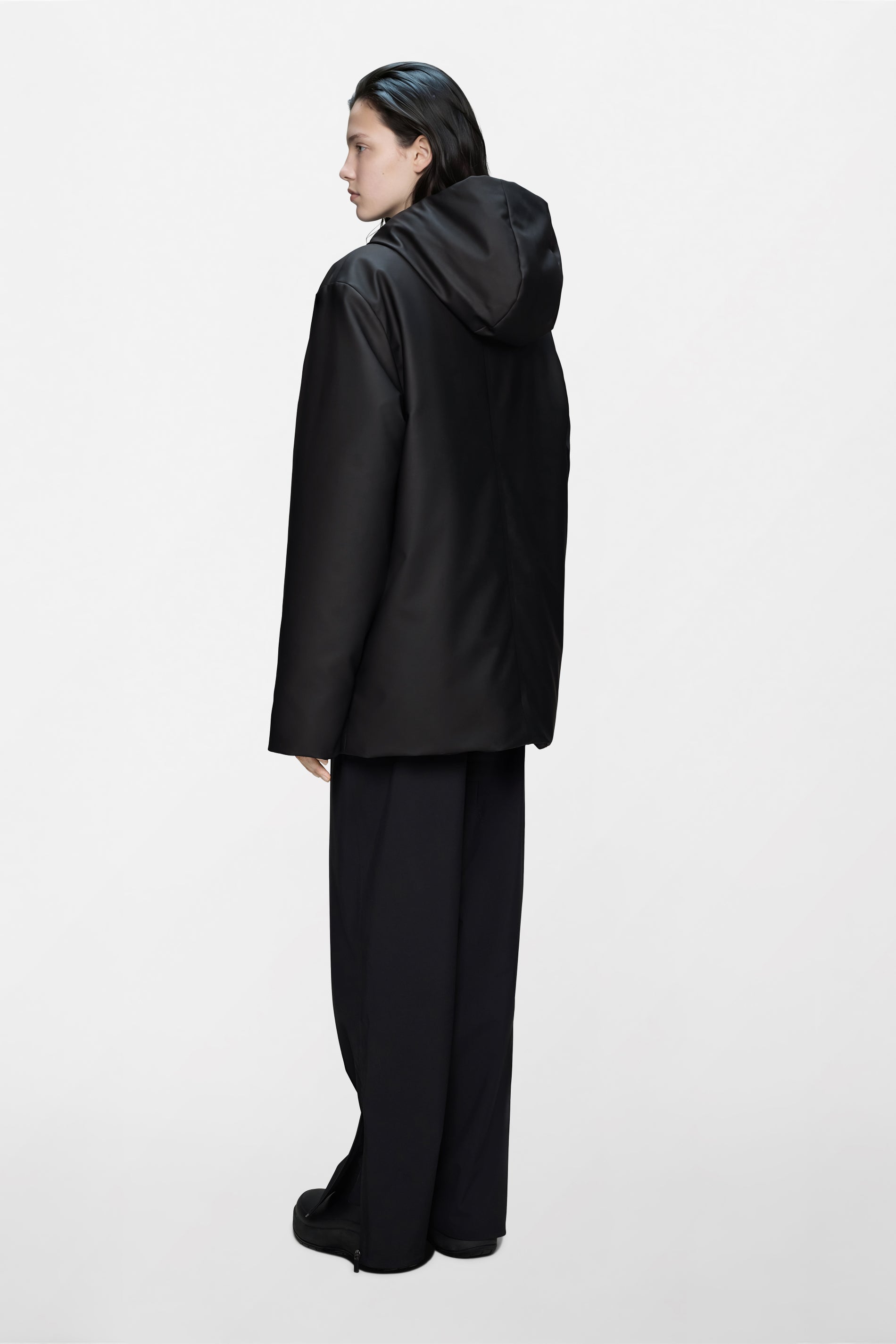 RAINS Nome Parka Black Jacket