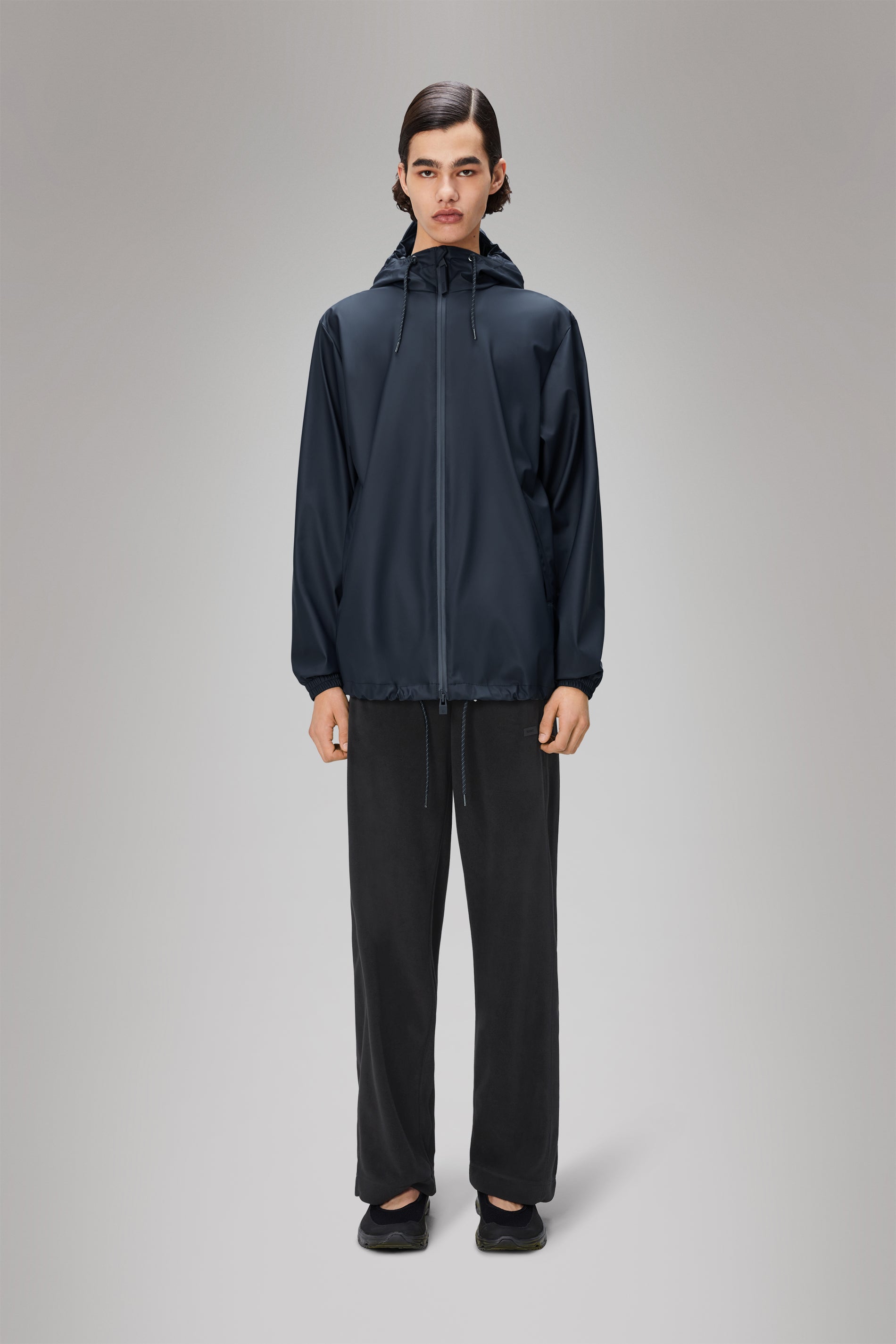 RAINS Storm Breaker Navy Jacket