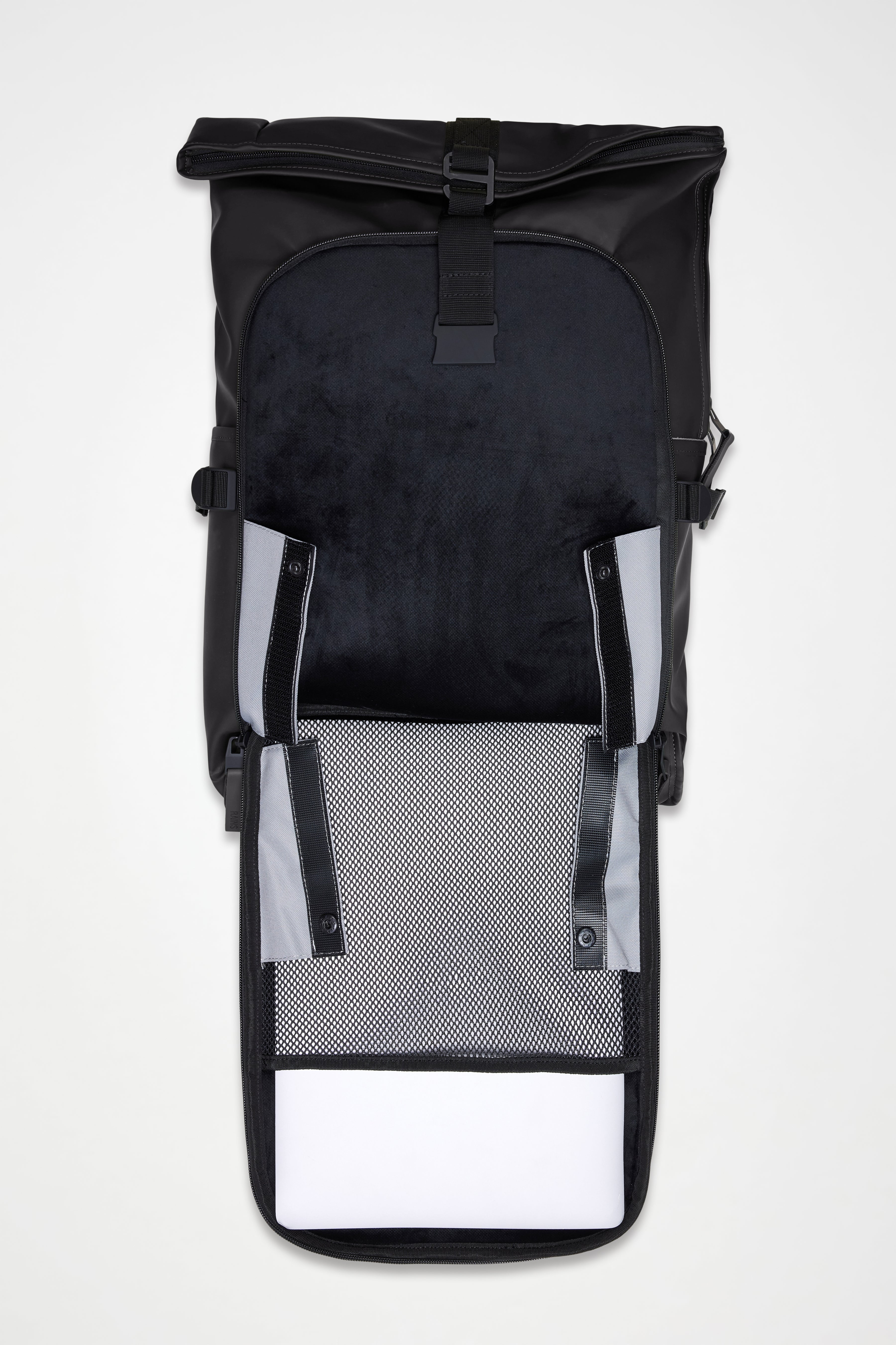 RAINS Texel Moulded Backpack Black 23L H61 x D16 x W34 cm Backpack