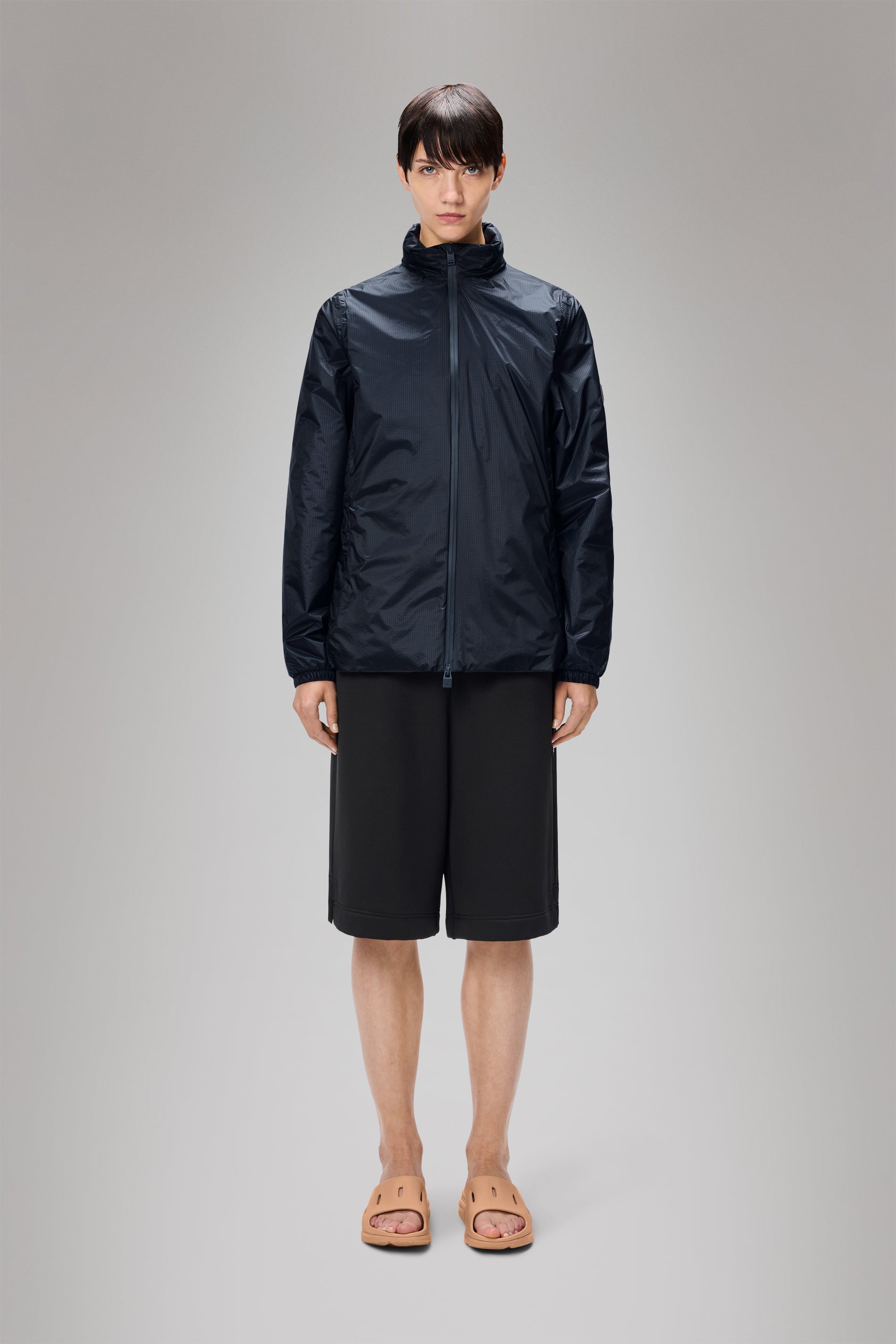 RAINS Kauto Insulated Curve Jacket Navy Jacket