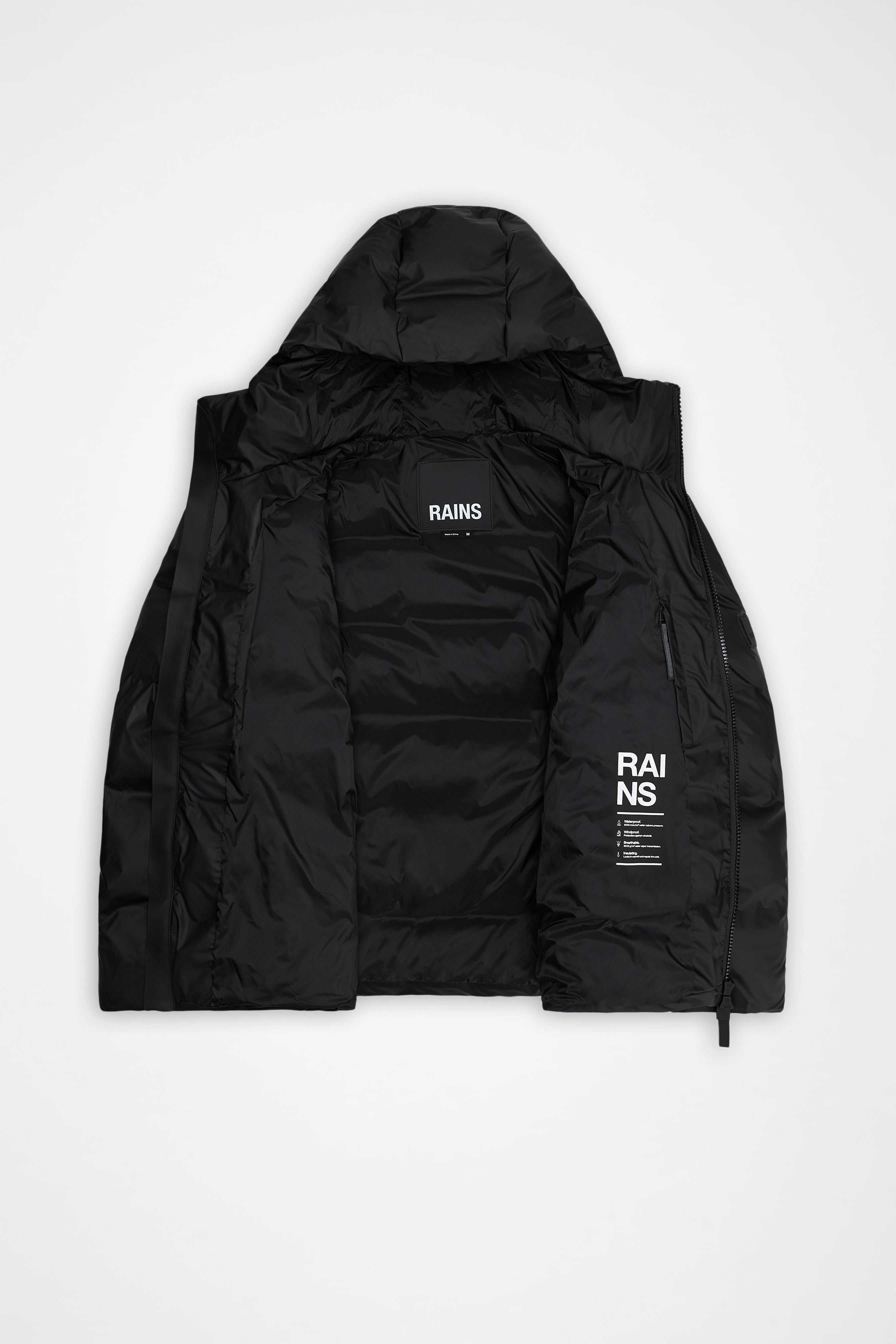 RAINS Alta Puffer Jacket Drift Jacket