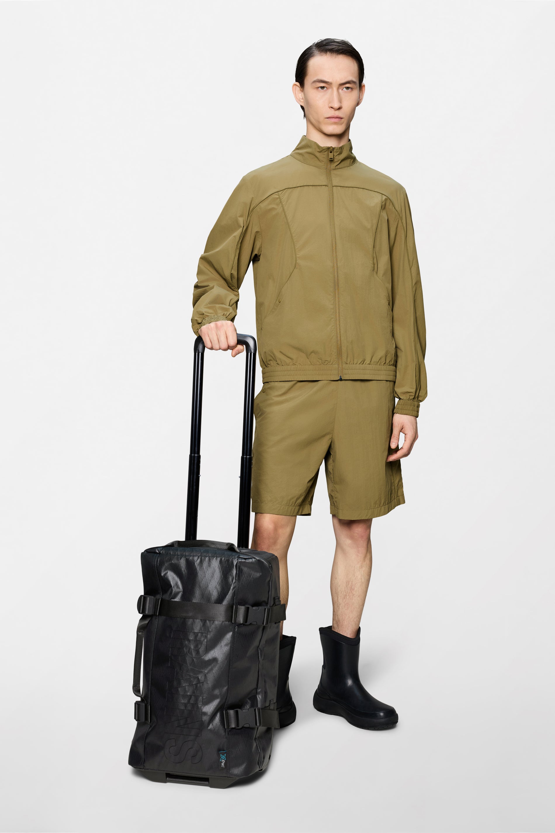 RAINS TexXel Cabin Bag Jet Black 35L H55 x D20 x W31 cm Cabin