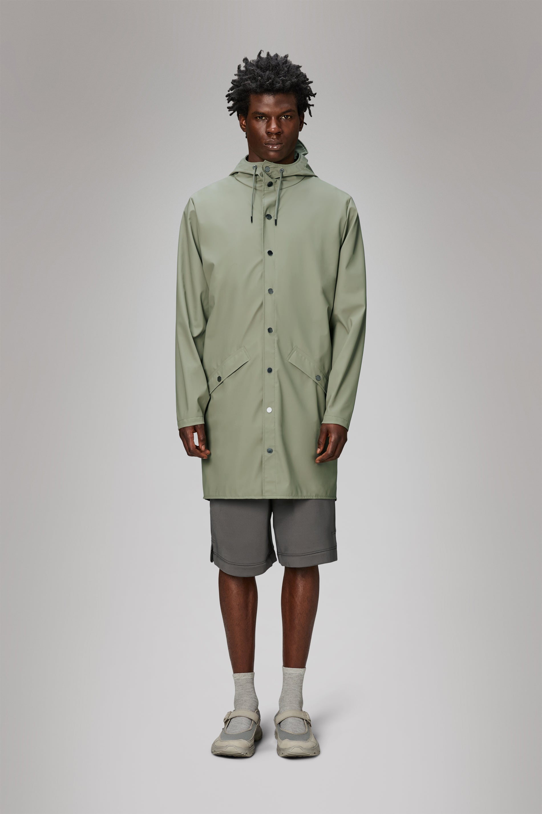 RAINS Long Jacket Drift Jacket