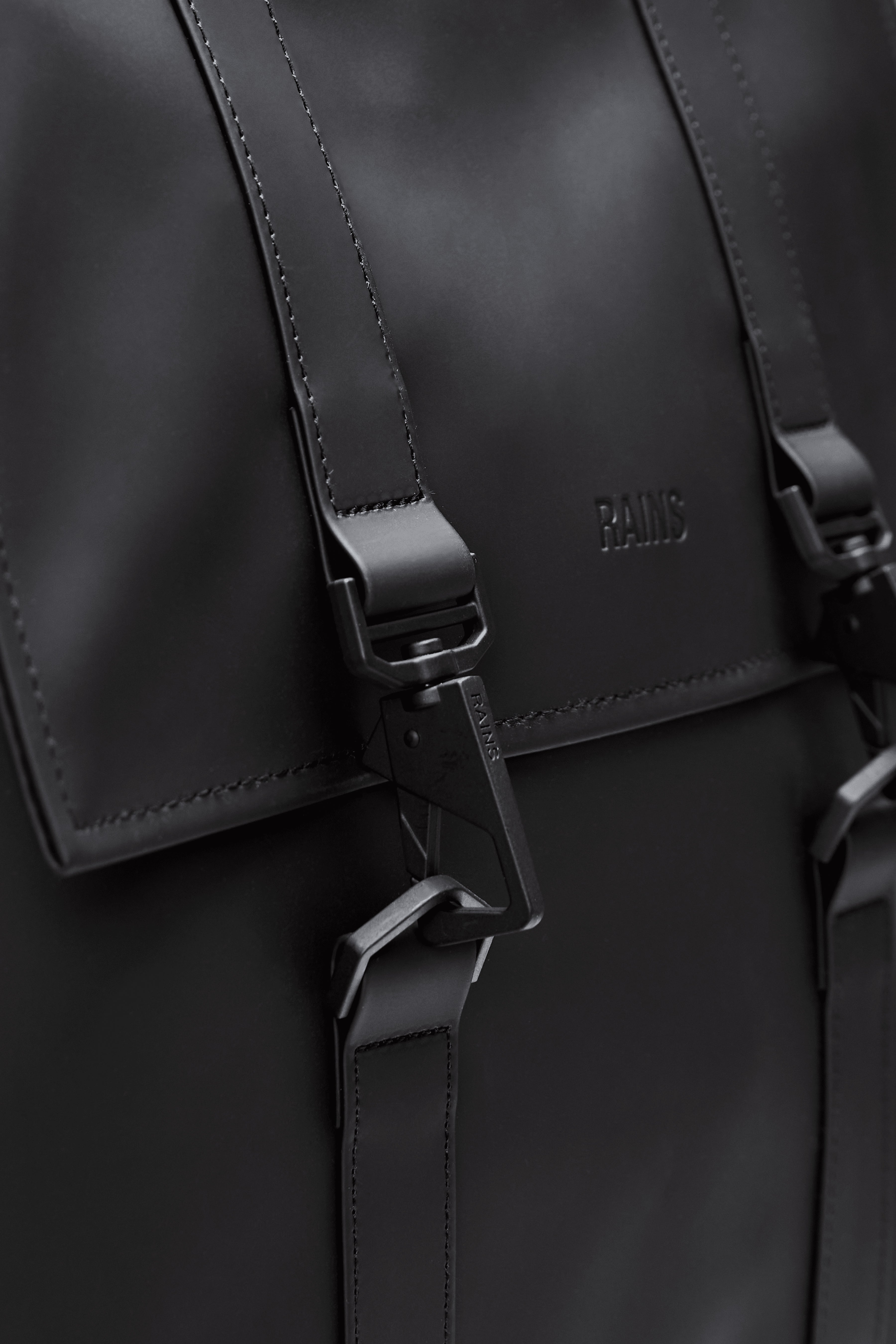 RAINS MSN Bag Black Backpack