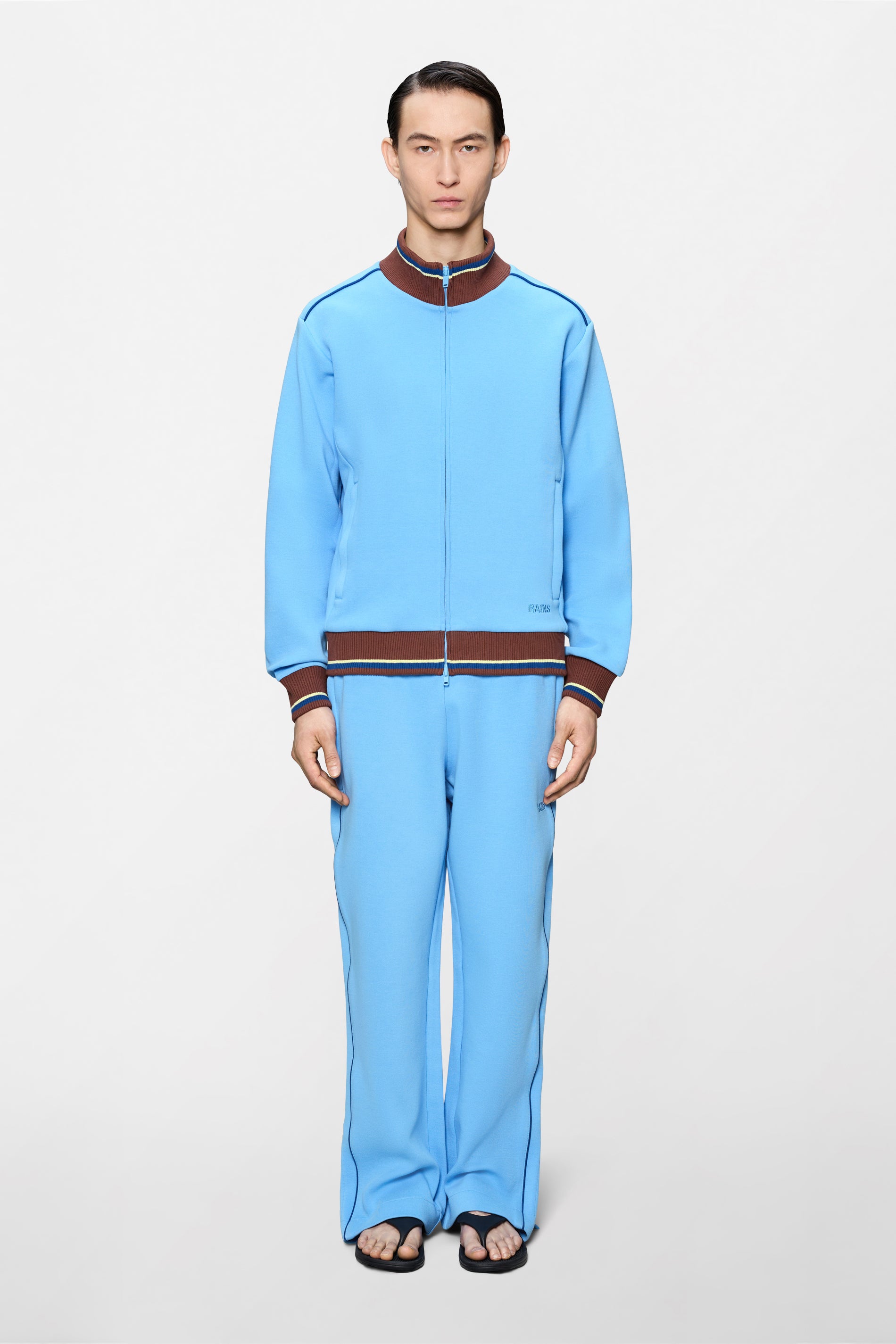 RAINS Downtime Track Top Melt Jacket