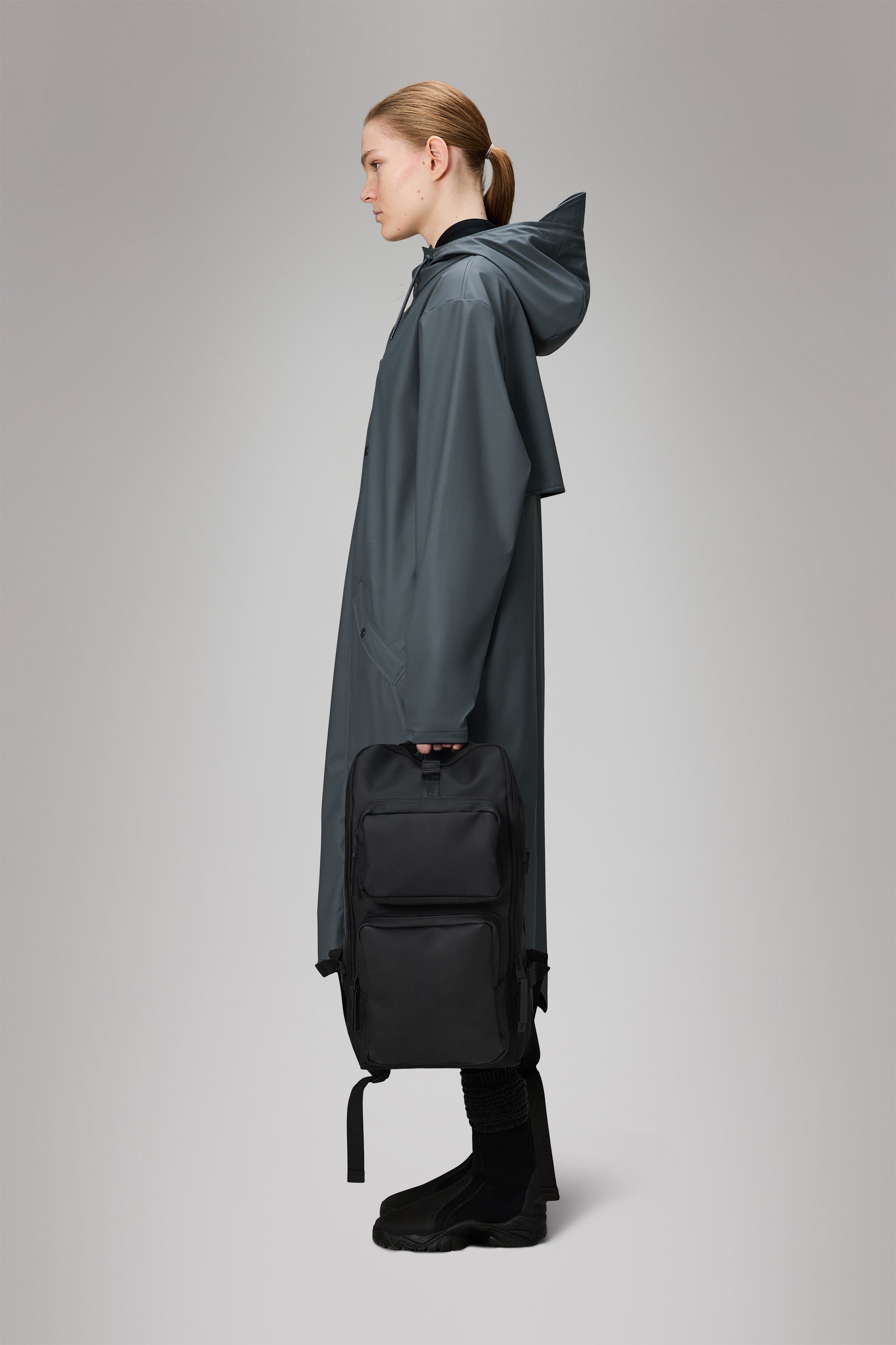 RAINS Trail Cargo Backpack Black 14L H45 x D12 x W26 cm Backpack