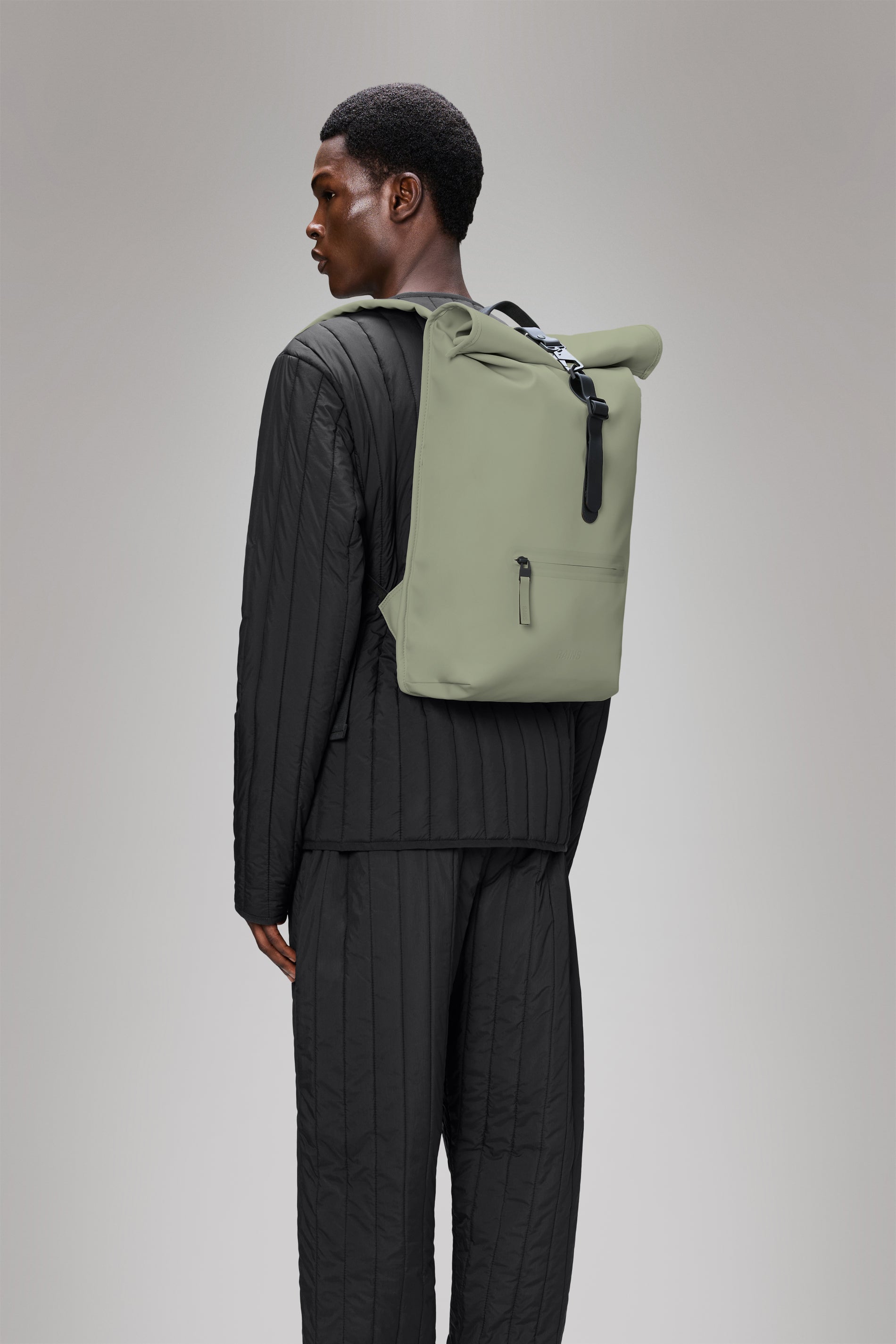 RAINS Rolltop Rucksack Drift 17L H48 x D11 x W32 cm Backpack