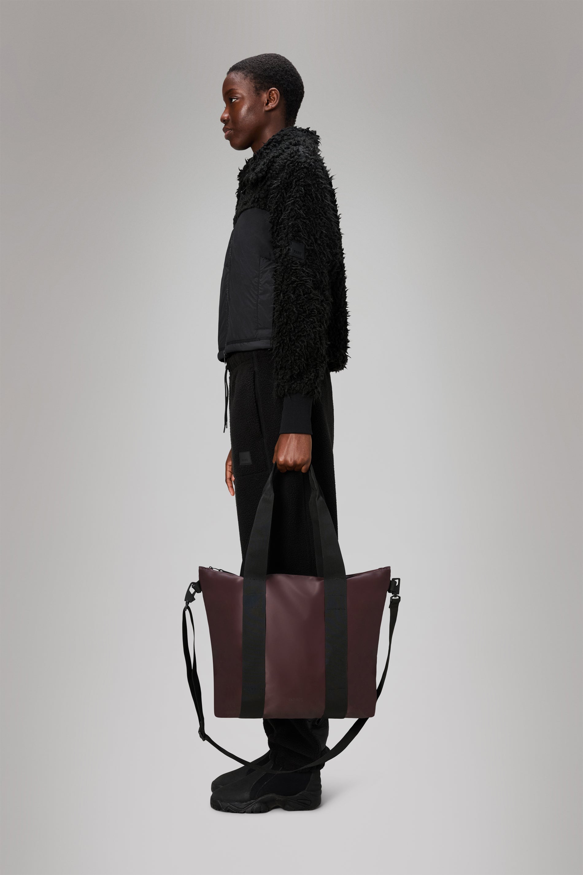 RAINS Tote Bag Mini Depth 18.50L H36 x D13 x W46 cm Tote