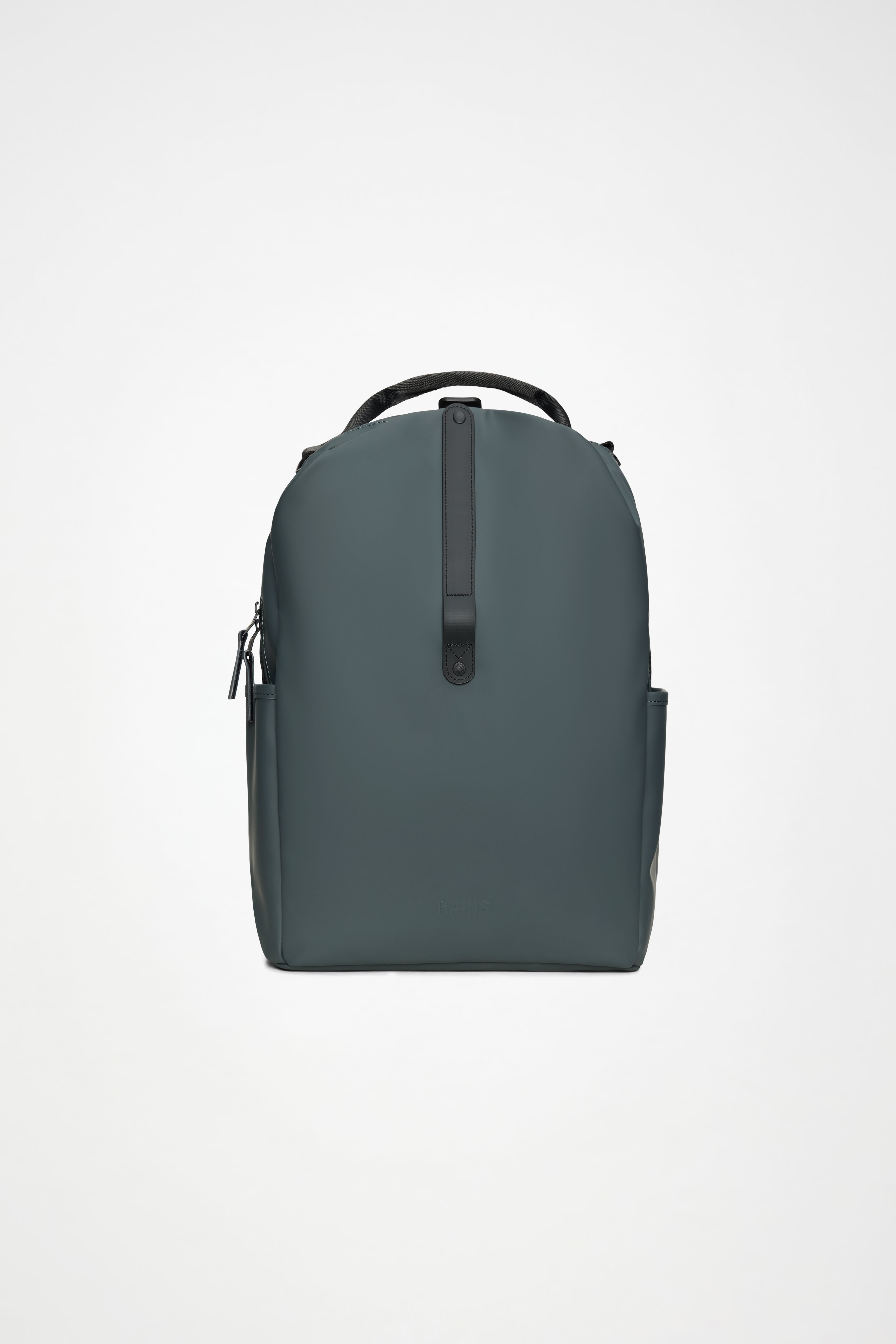 RAINS Clip Front Backpack Dark Grey Backpack