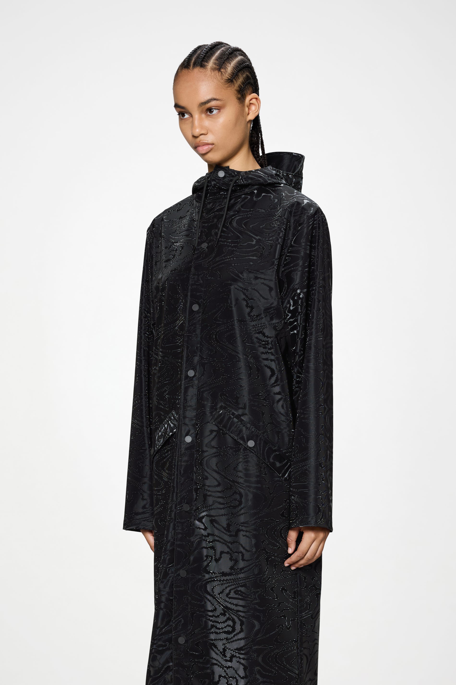 RAINS Longer Jacket Amp Jacket