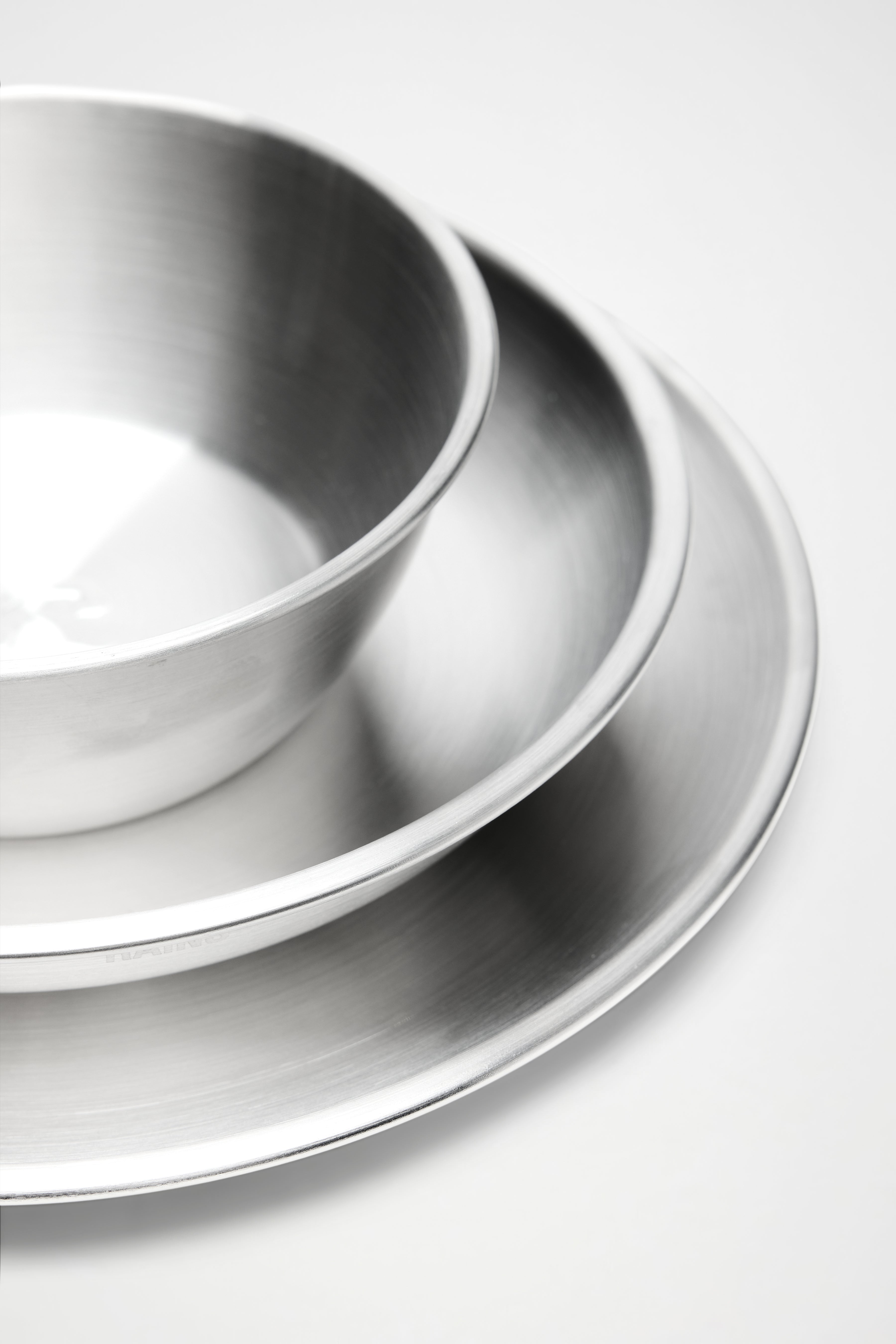 RAINS Stainless Steel 2-Pack Bowls Steel Bowls