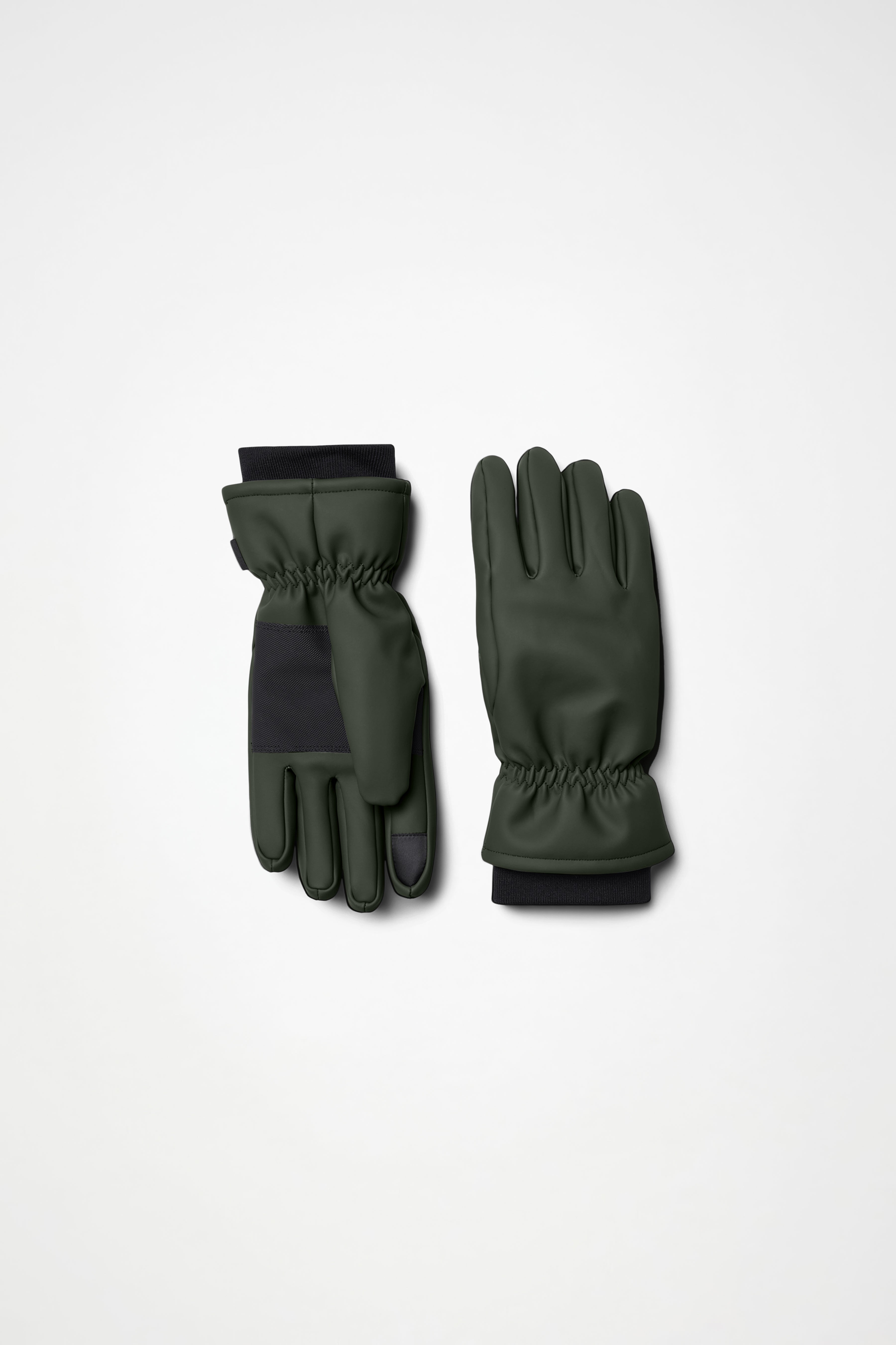 RAINS Insulated Gloves Green Gloves & Mittens