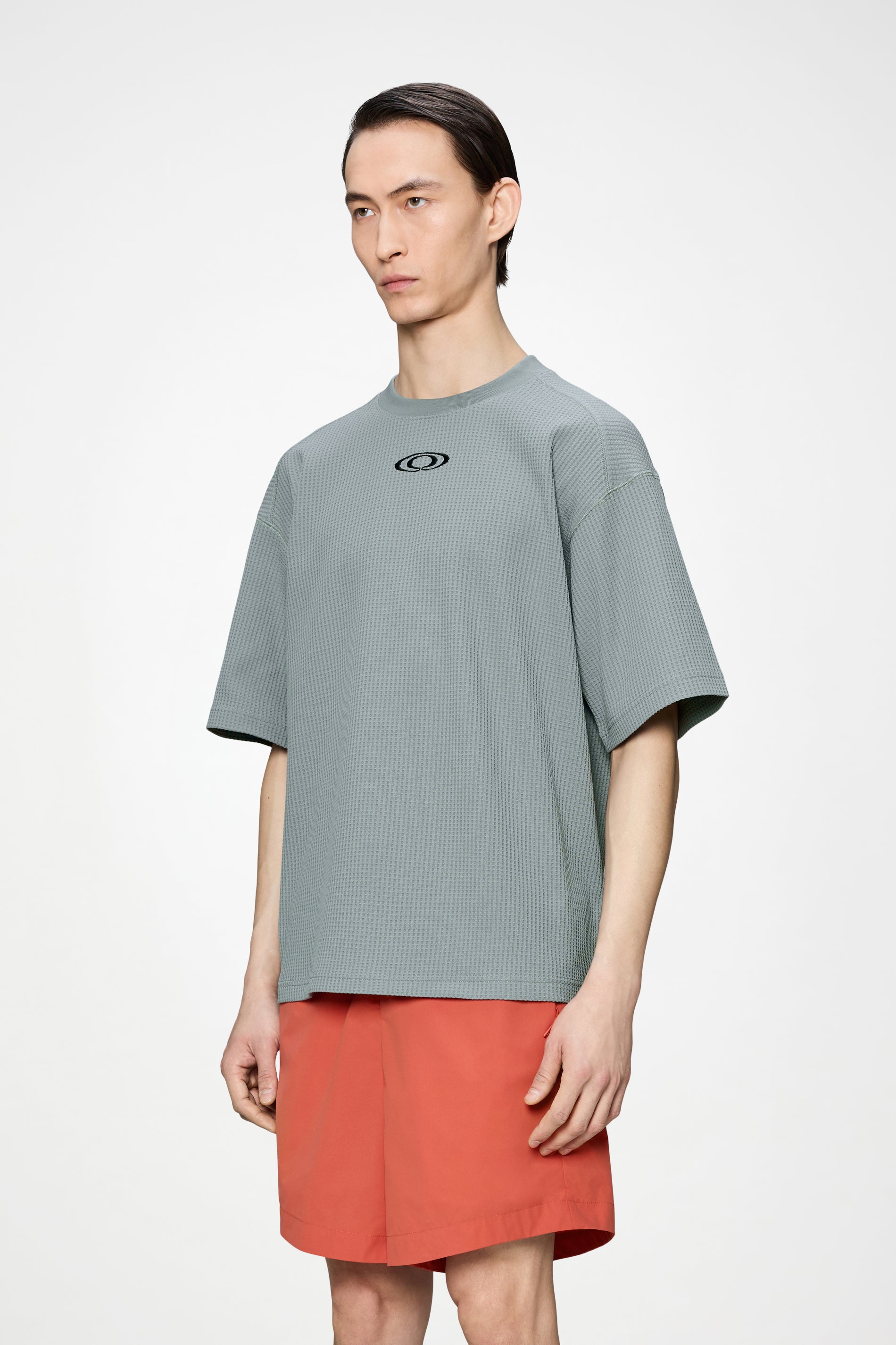 RAINS Waffle T-shirt Splash Pool Short Sleeve