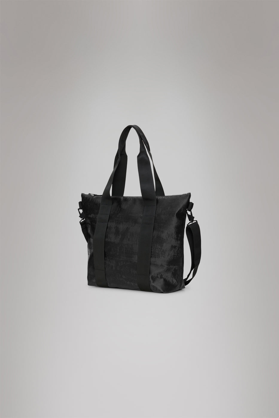 RAINS Tote Bag Mini Coal 18.50L H36 x D13 x W46 cm Tote
