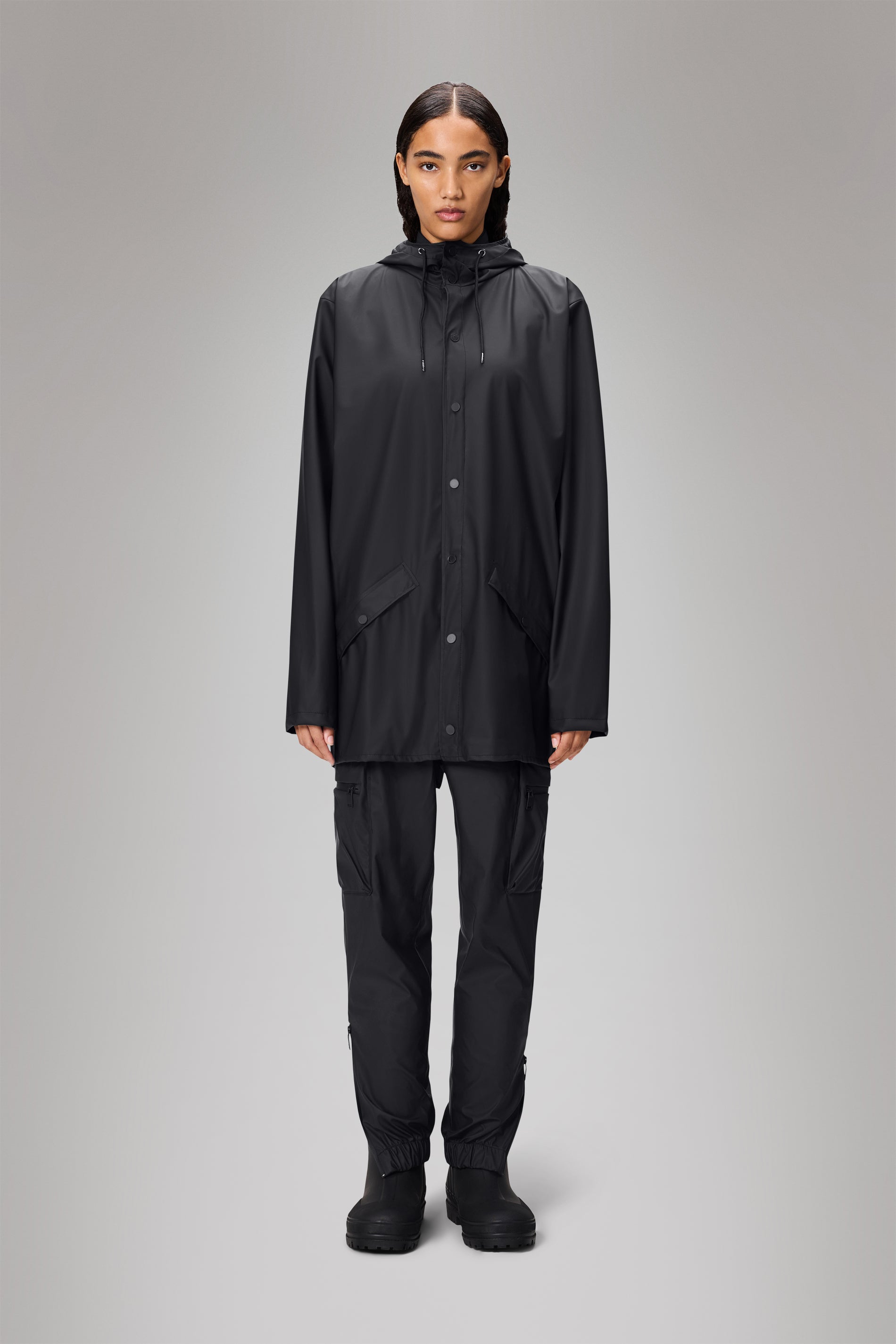 RAINS Jacket Black Jacket