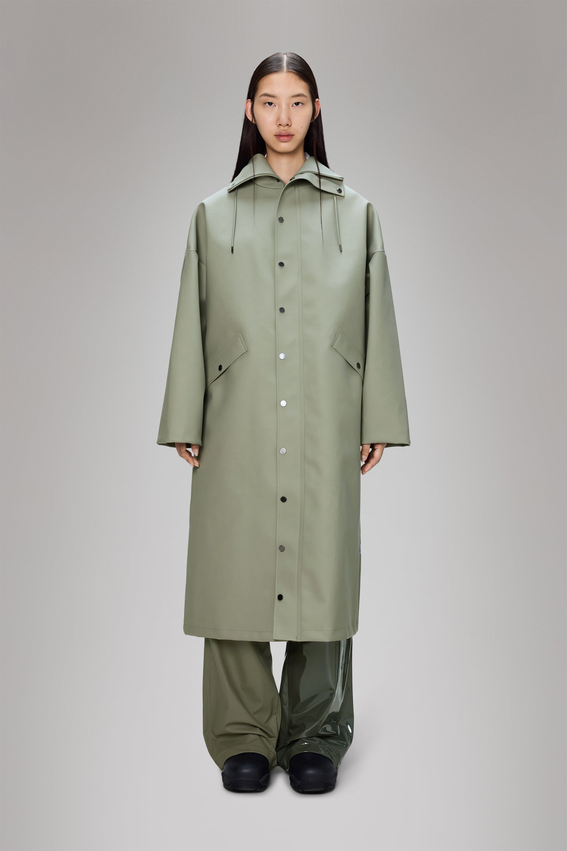 RAINS Vision Rain Jacket Long Drift Jacket