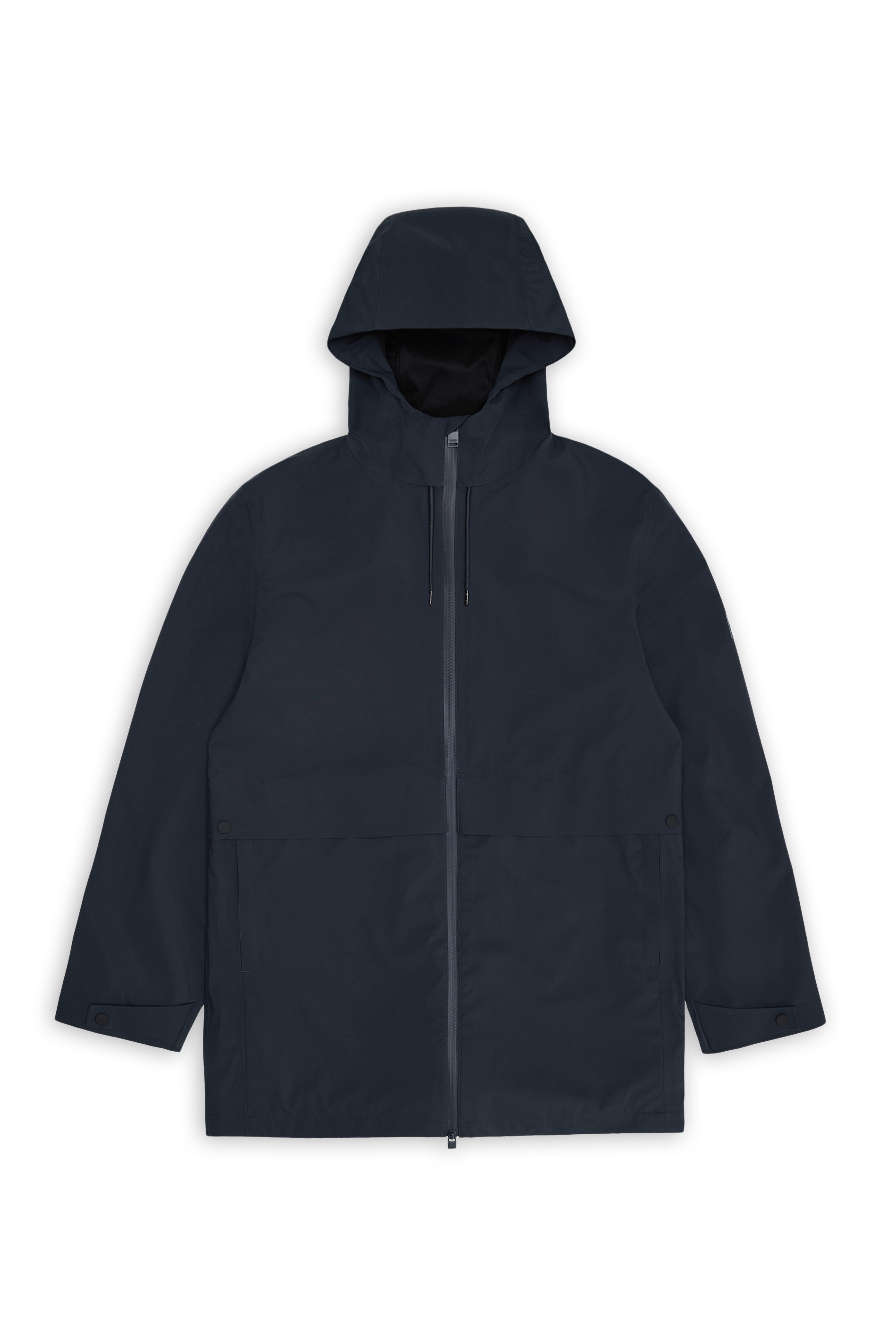 Rains Suva Hardshell Long Jacket Navy Jacket