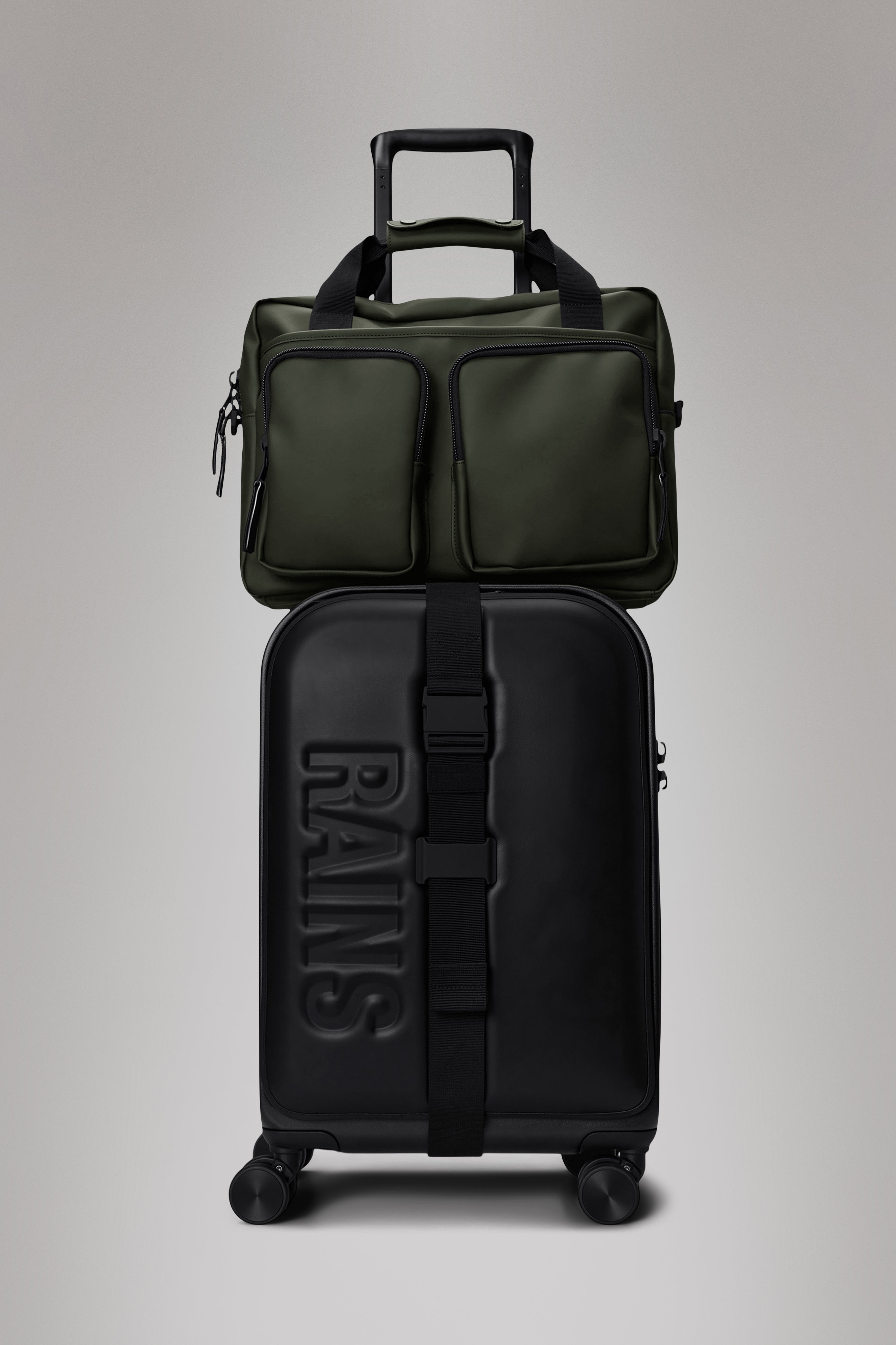 RAINS Texel Tech Bag Green 10L H30 x D9 x W39 cm Laptop bag