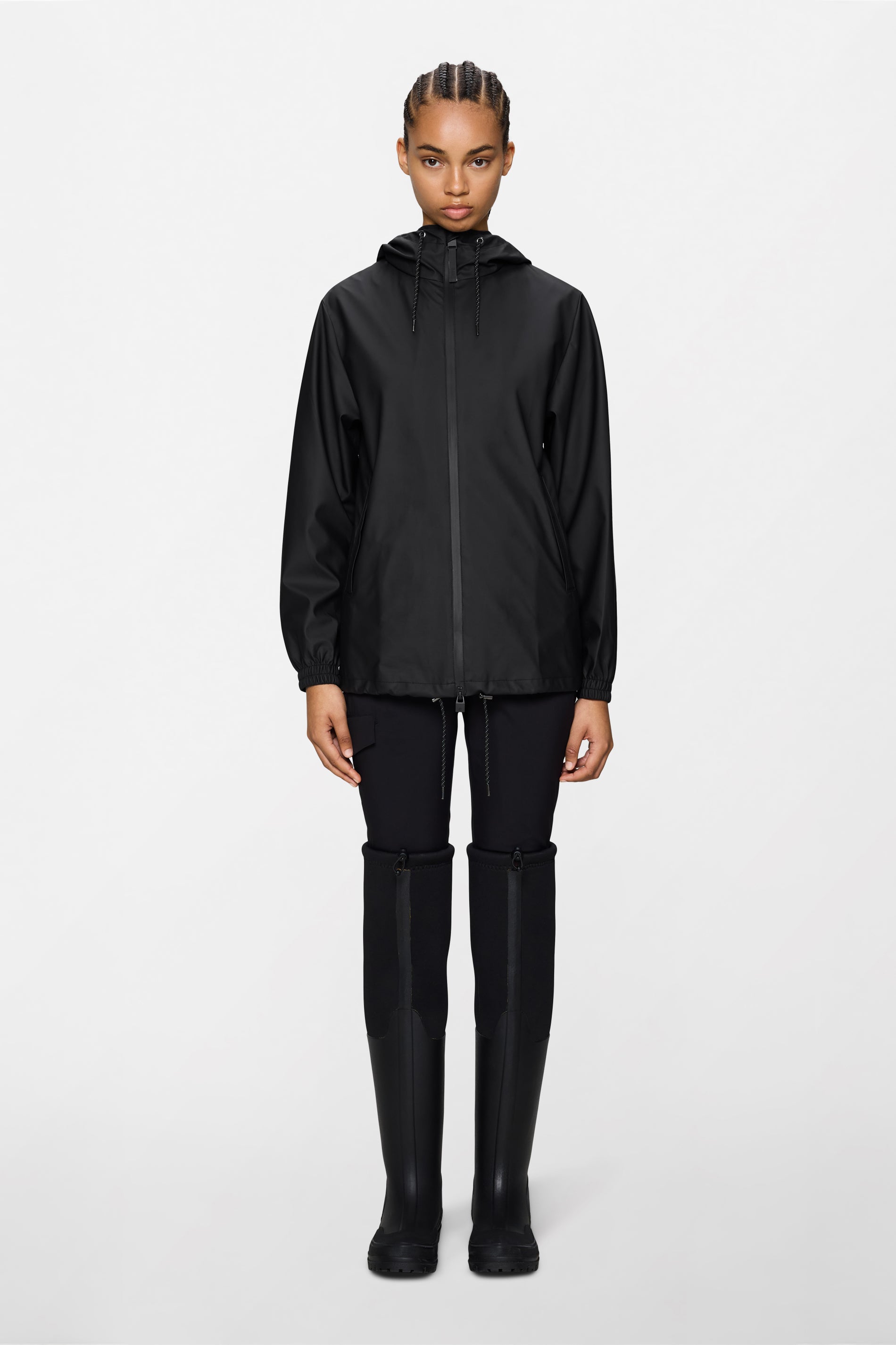 RAINS Storm Breaker Black Jacket