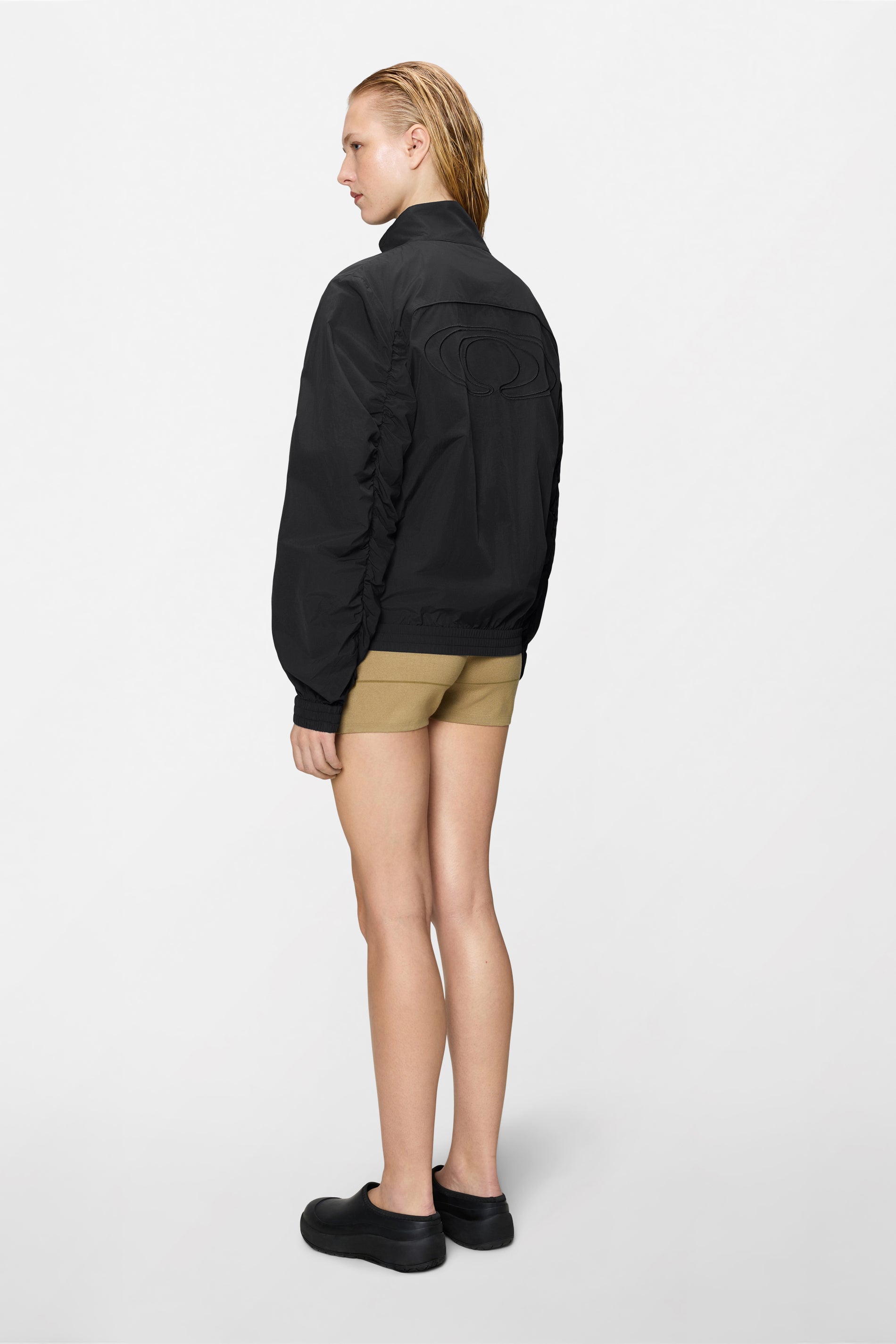 RAINS Cooldown Track Top Black Jacket