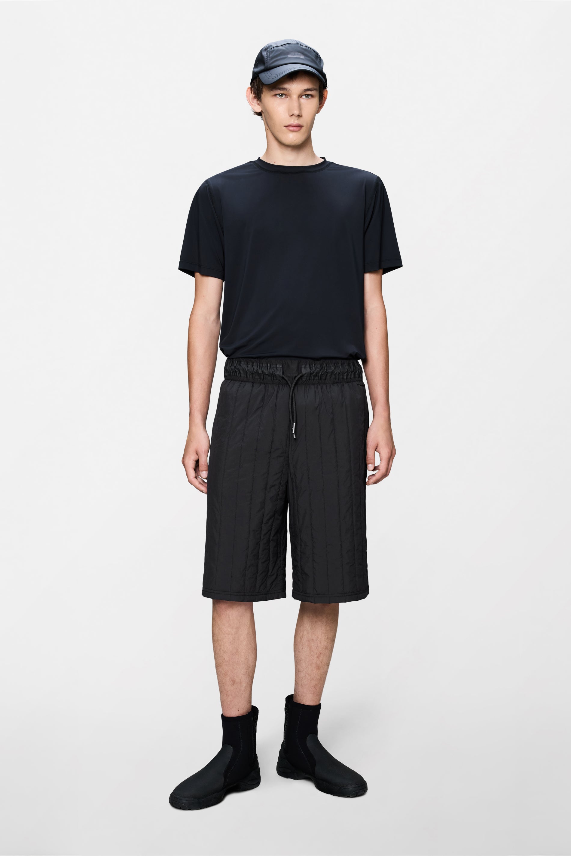 RAINS Koya Vision Shorts Black Pants