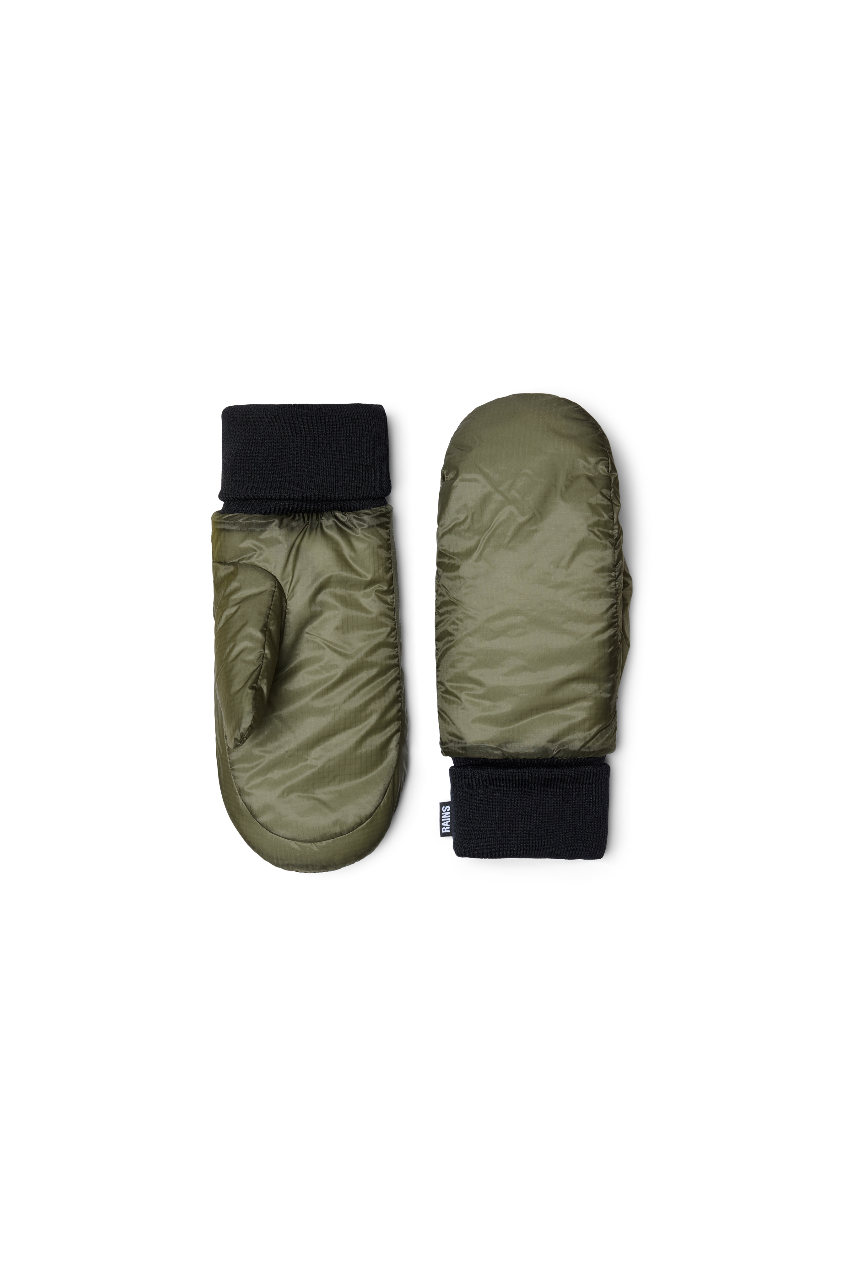 RAINS Puffer Mittens Ripstop Marsh Gloves