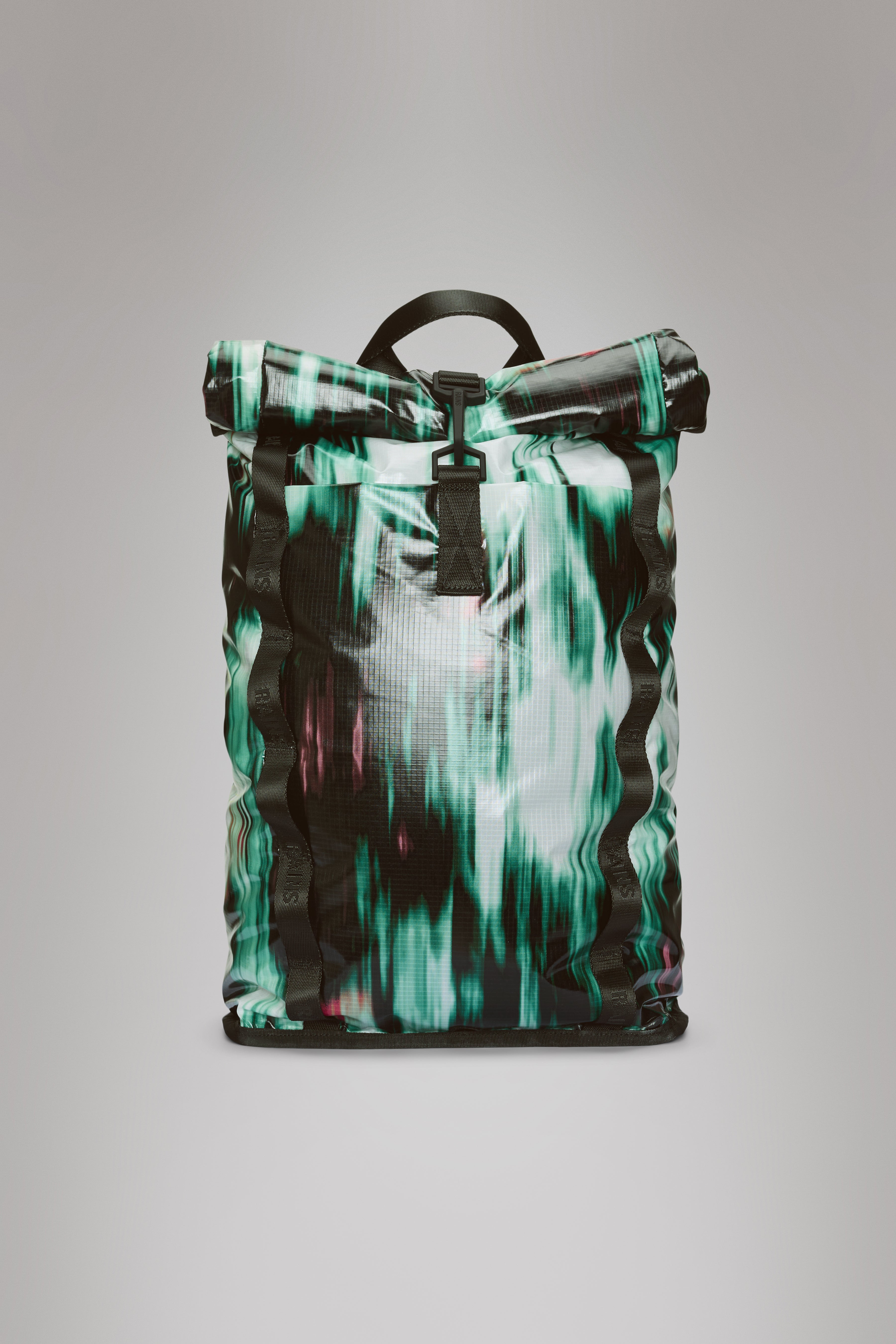 RAINS Sibu Rolltop Rucksack Blur 16L H46 x D14 x W32 cm Backpack