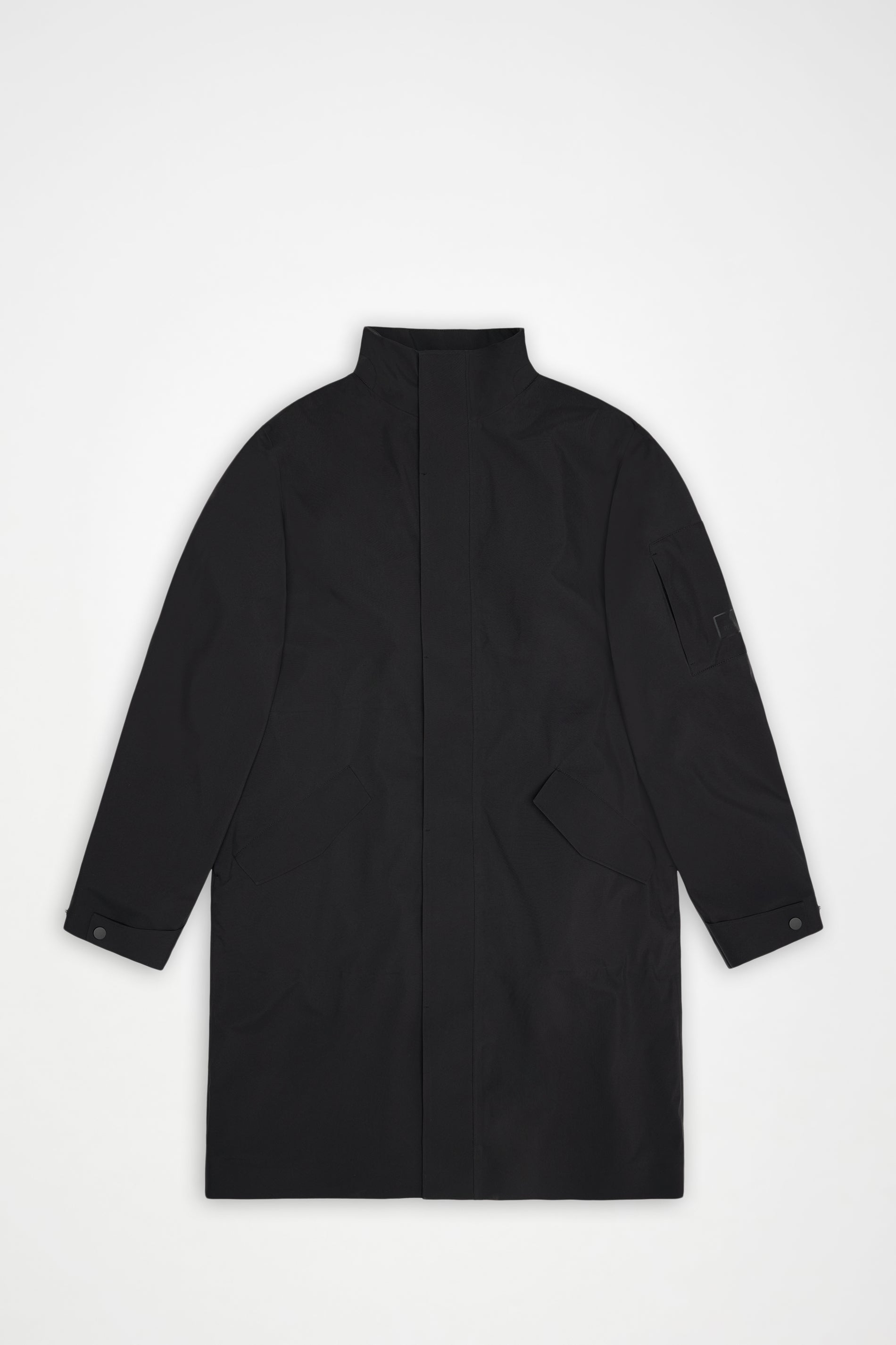 RAINS Suva Hardshell Coat Black Jacket