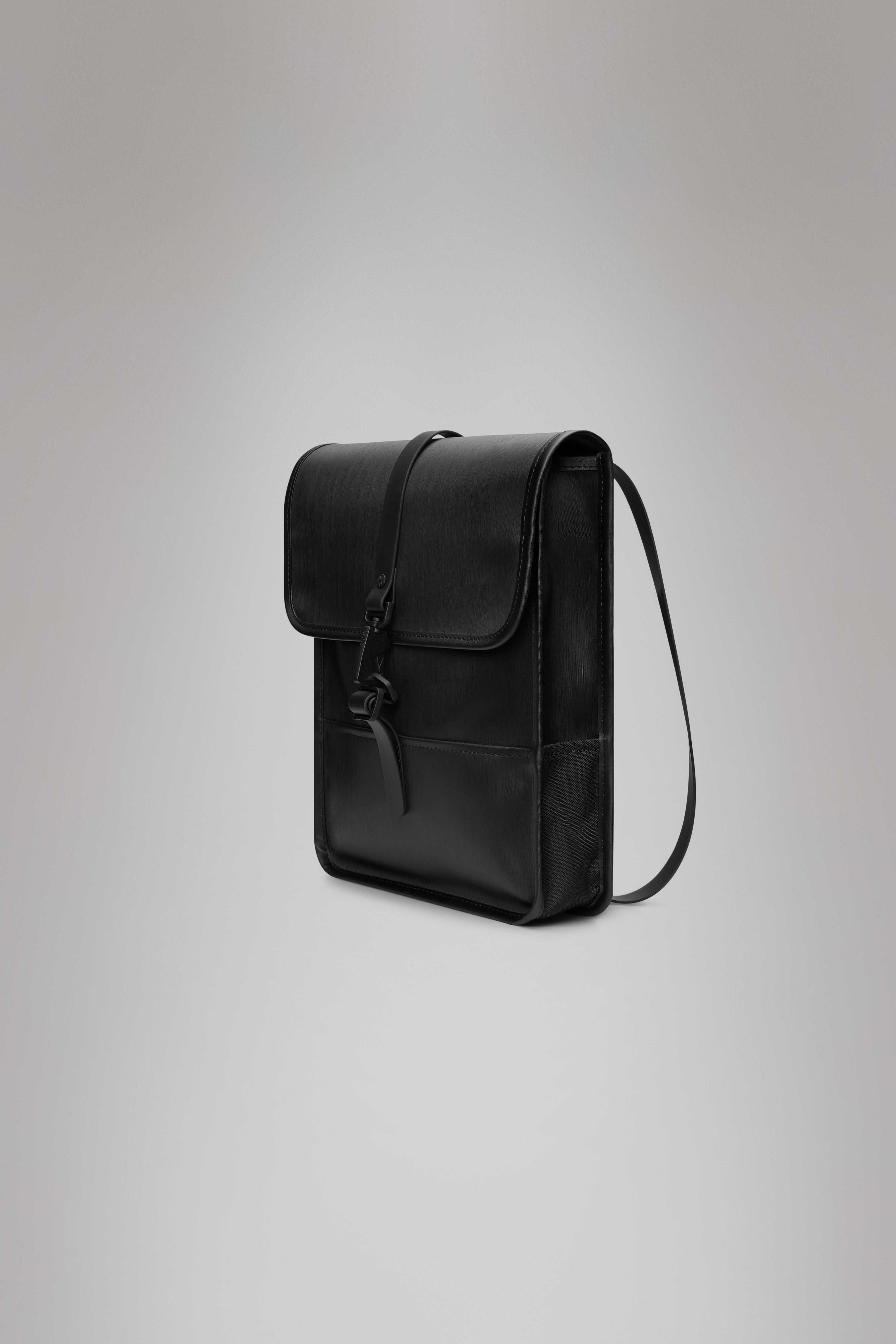 RAINS Backpack Micro Black Grain Backpack