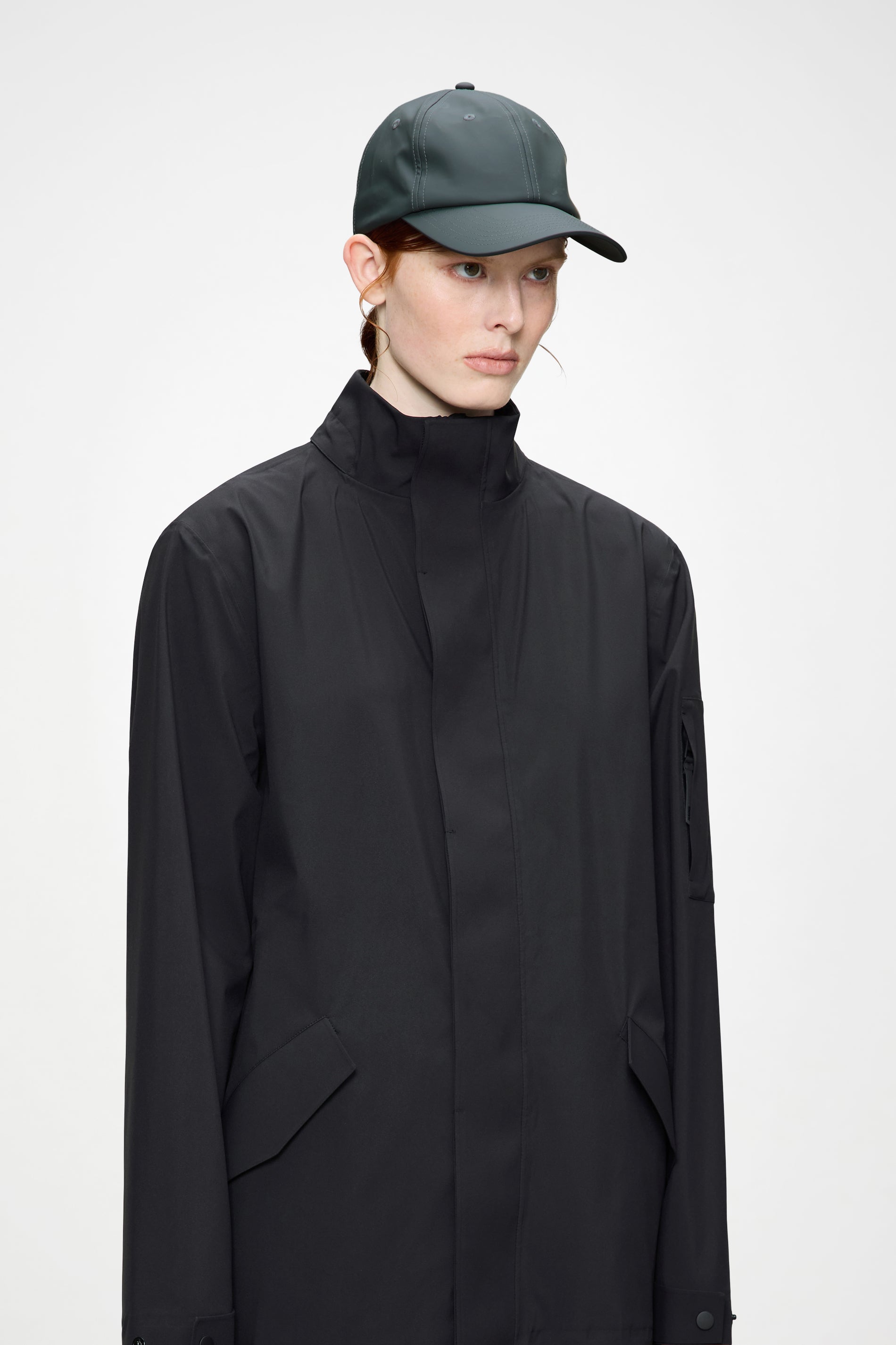 RAINS Cap Dark Grey Headwear