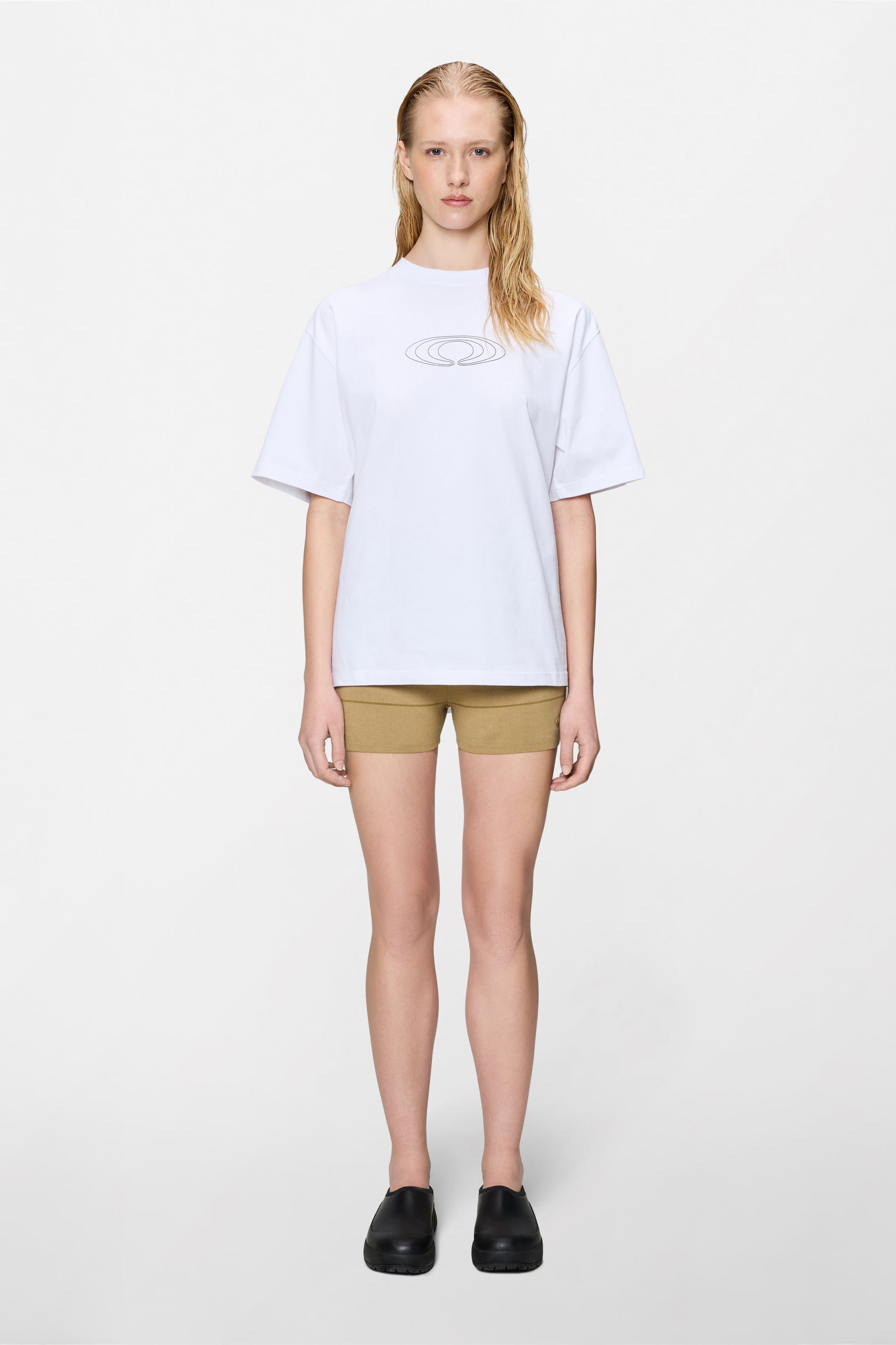 RAINS Classic T-shirt Splash White Short Sleeve