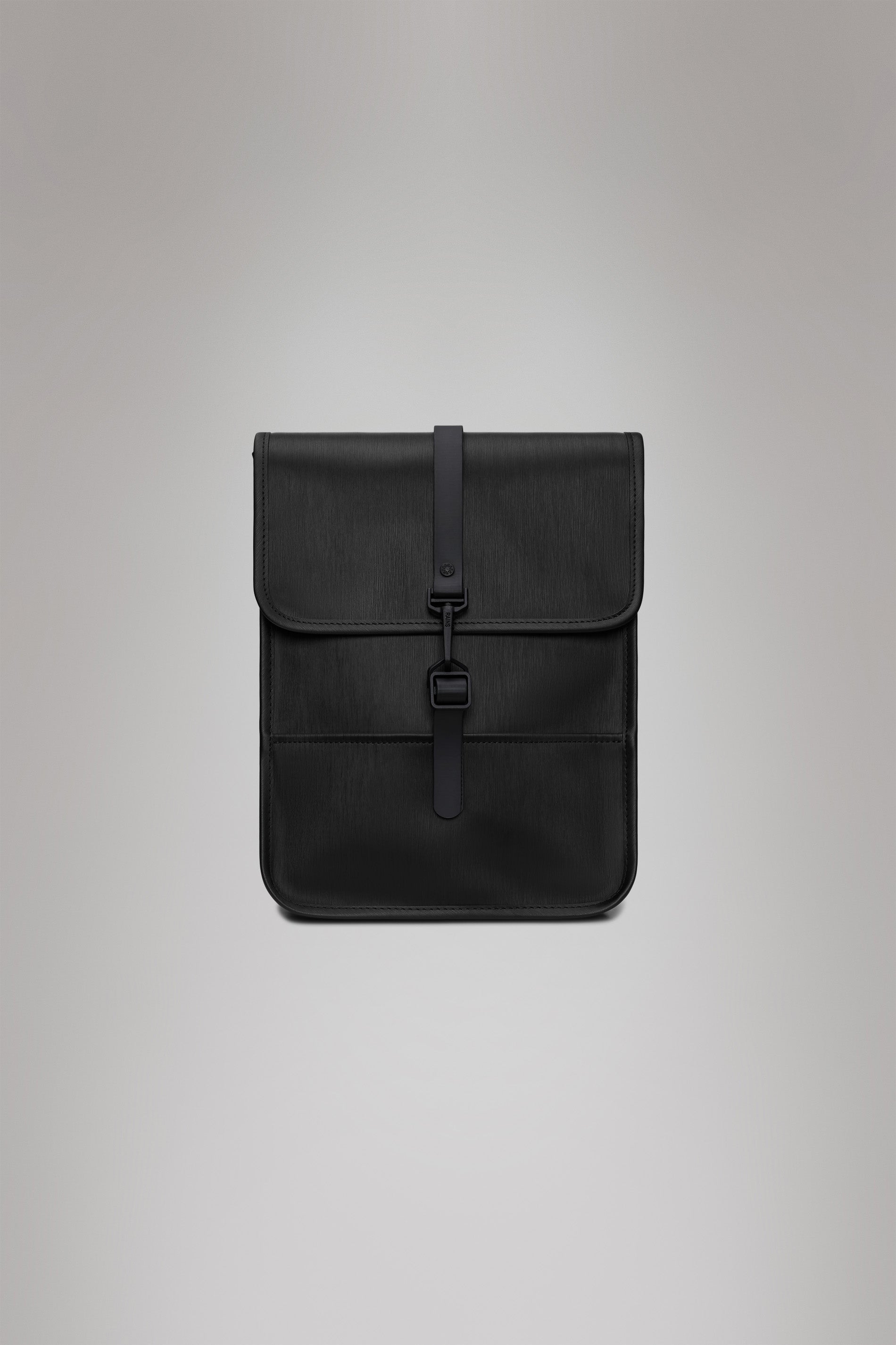 RAINS Backpack Micro Black Grain Backpack