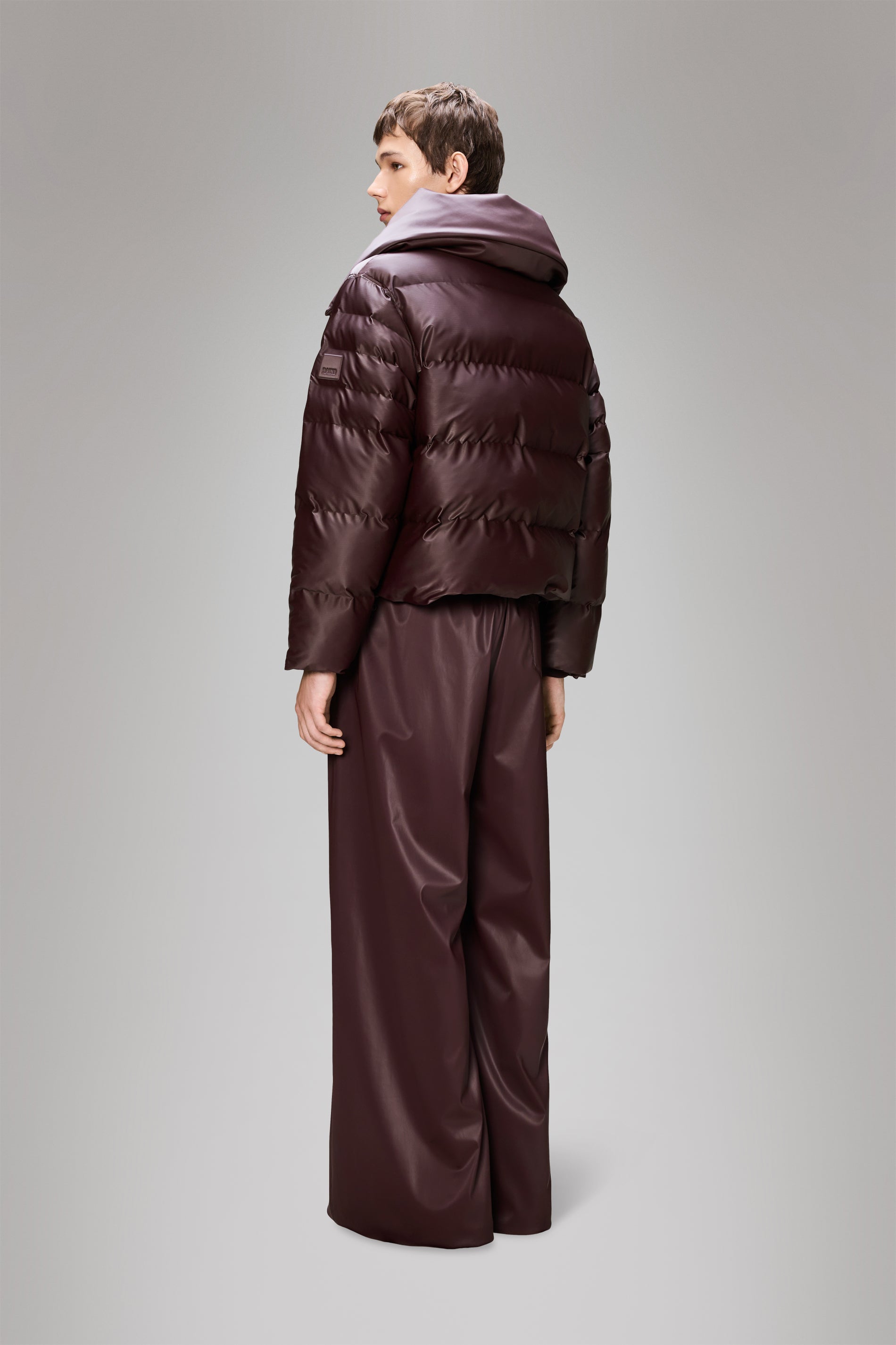 Rains Alta Vision Short Puffer Jacket Depth Jacket