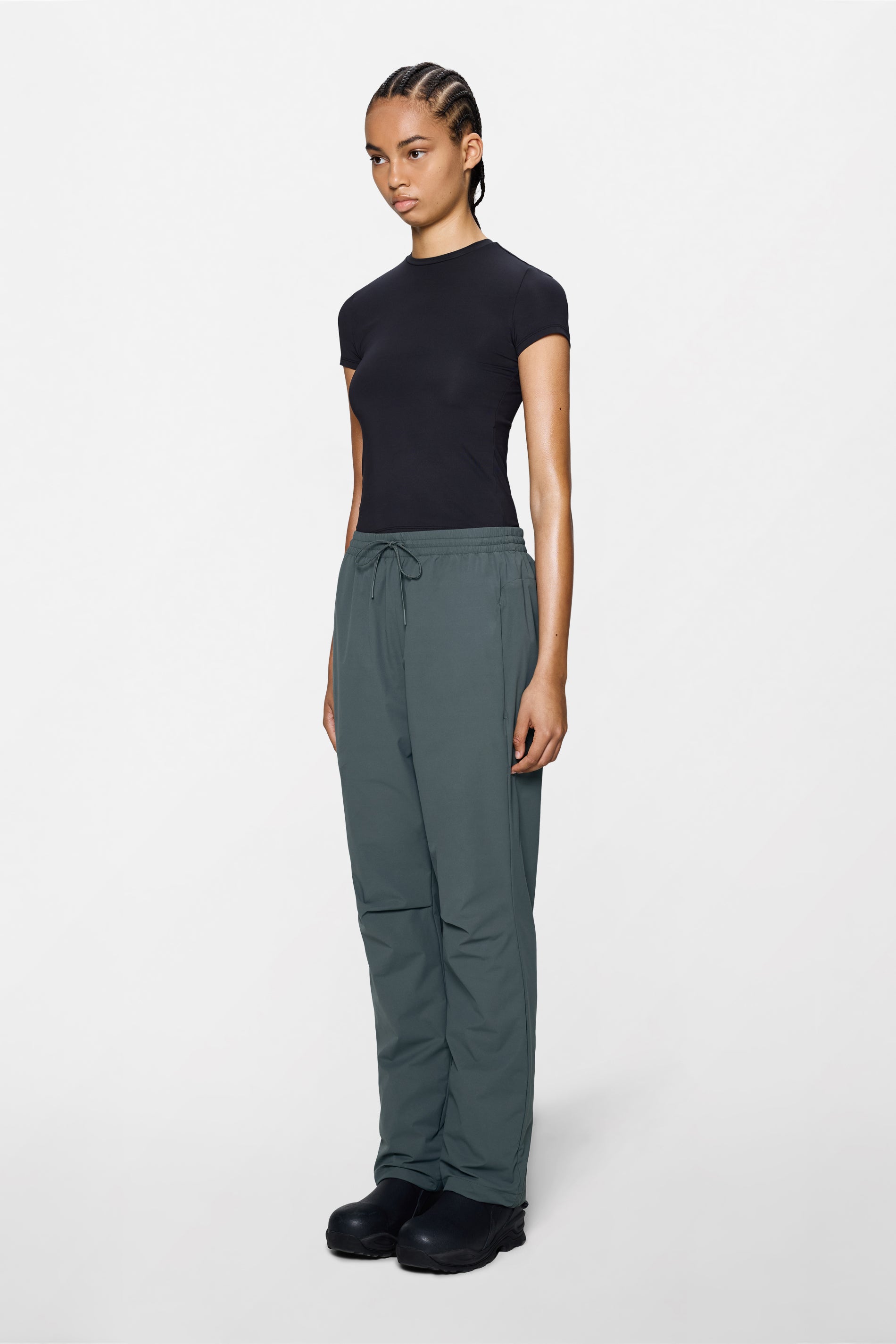 RAINS Mito Pants Regular Dark Grey Pants