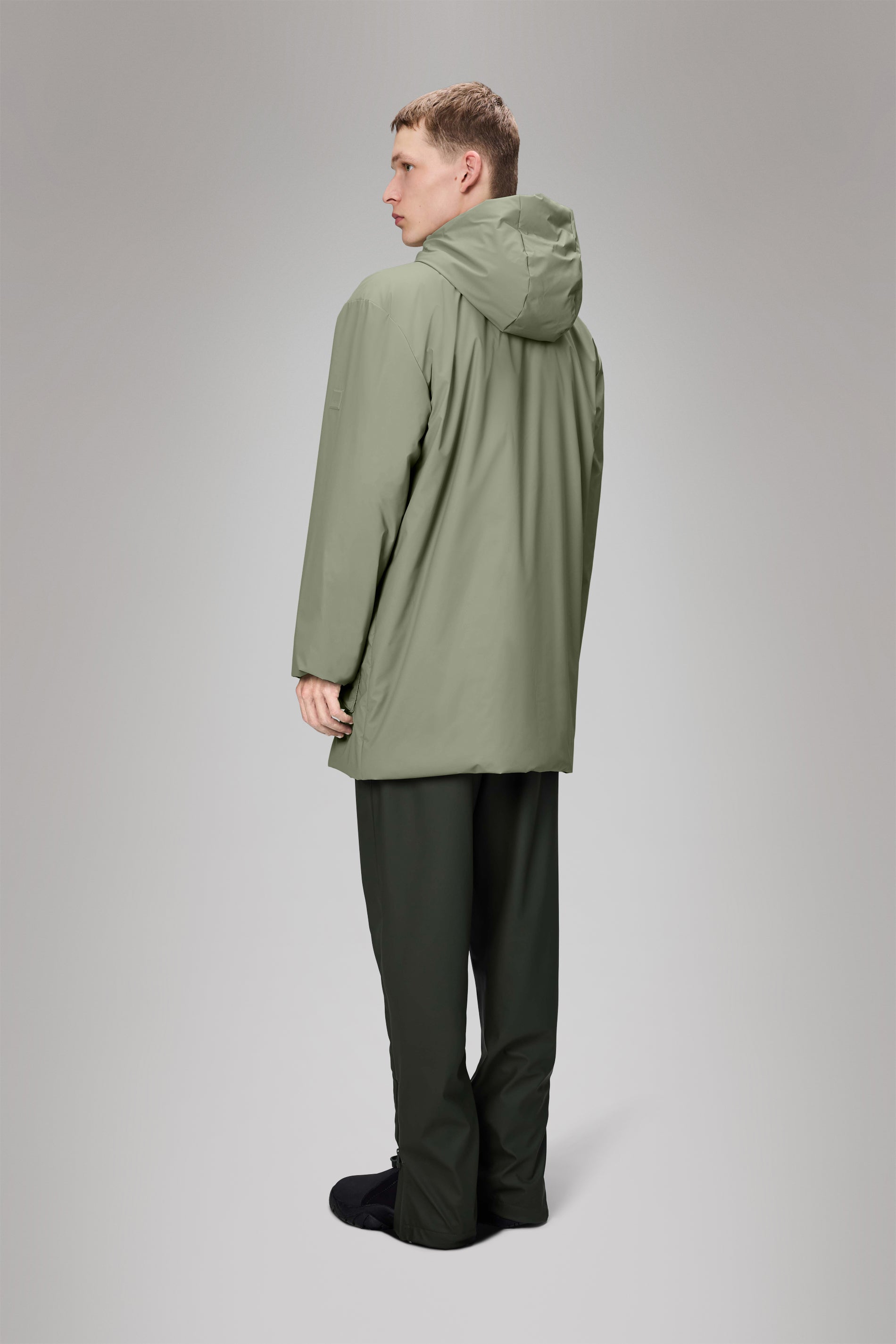 Rains Lohja Long Insulated Cargo Jacket Drift Jacket