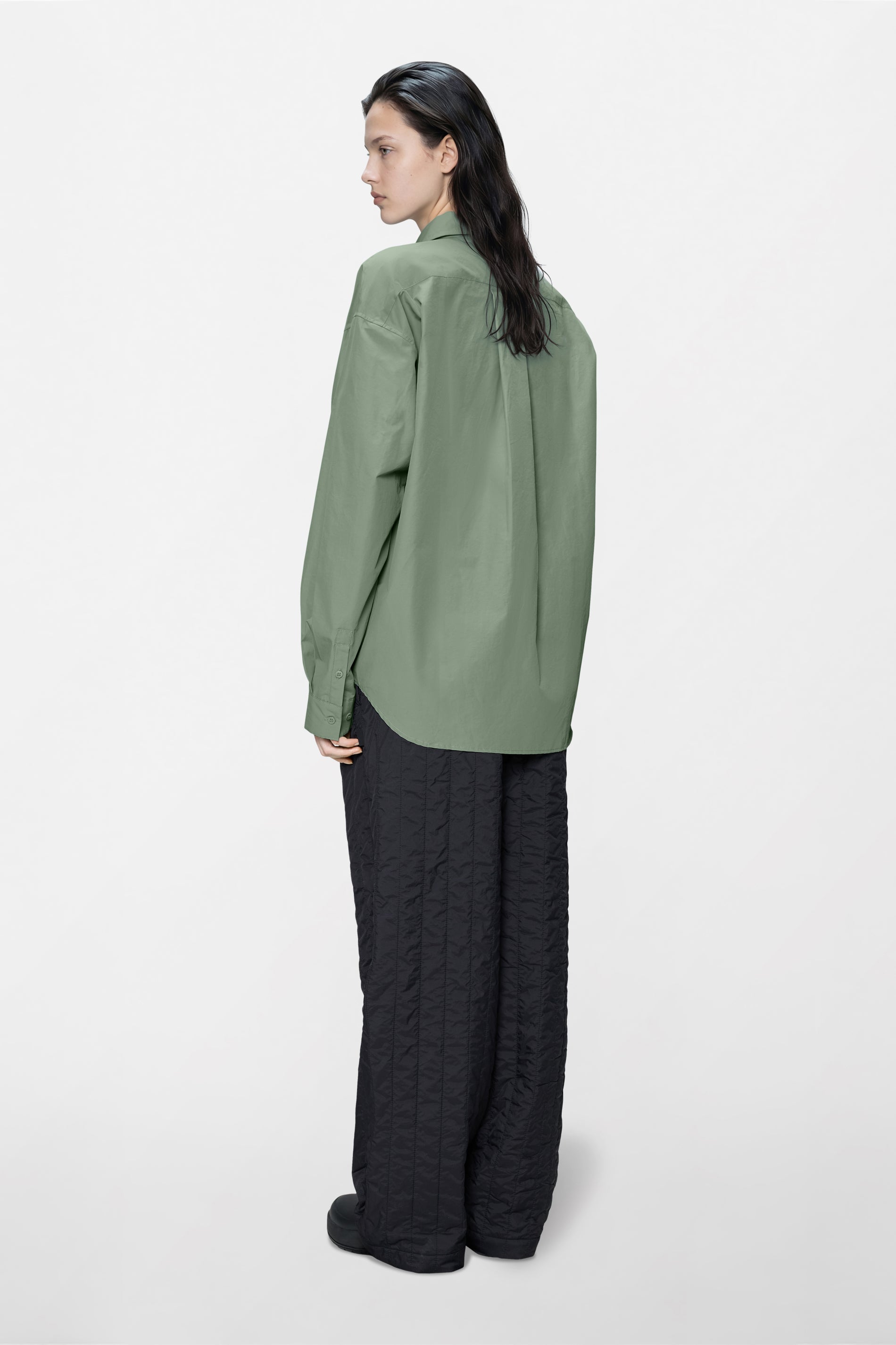 Light Woven Long Sleeve Shirt