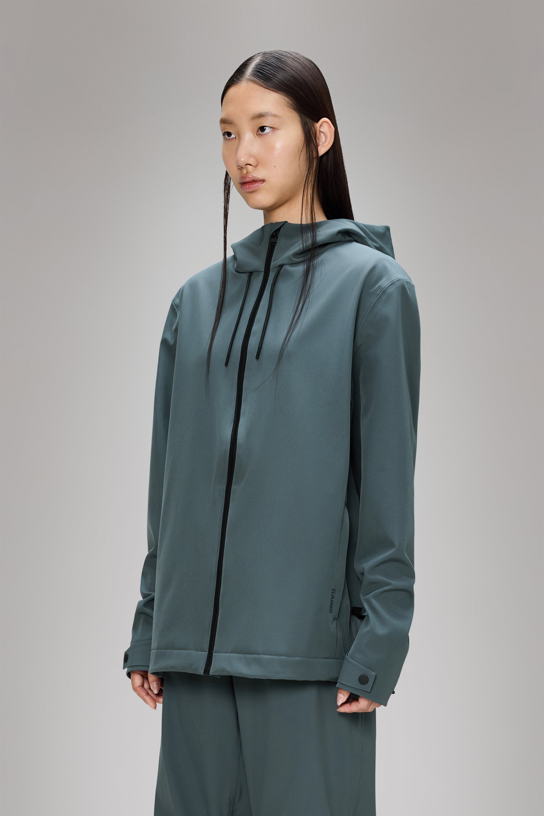 RAINS Suva Softshell Jacket Lagoon Jacket