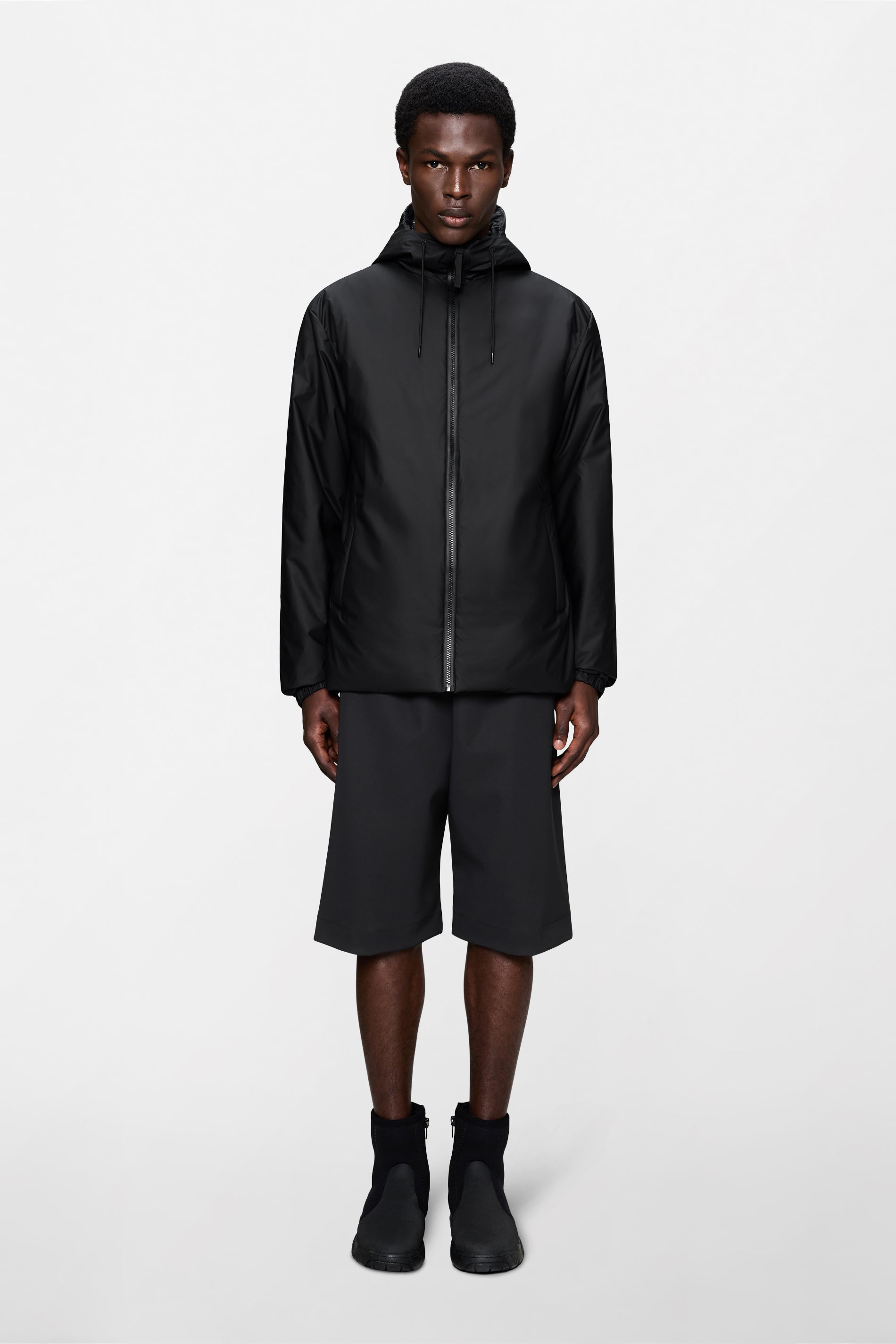 RAINS Lohja Insulated Jacket Black Jacket