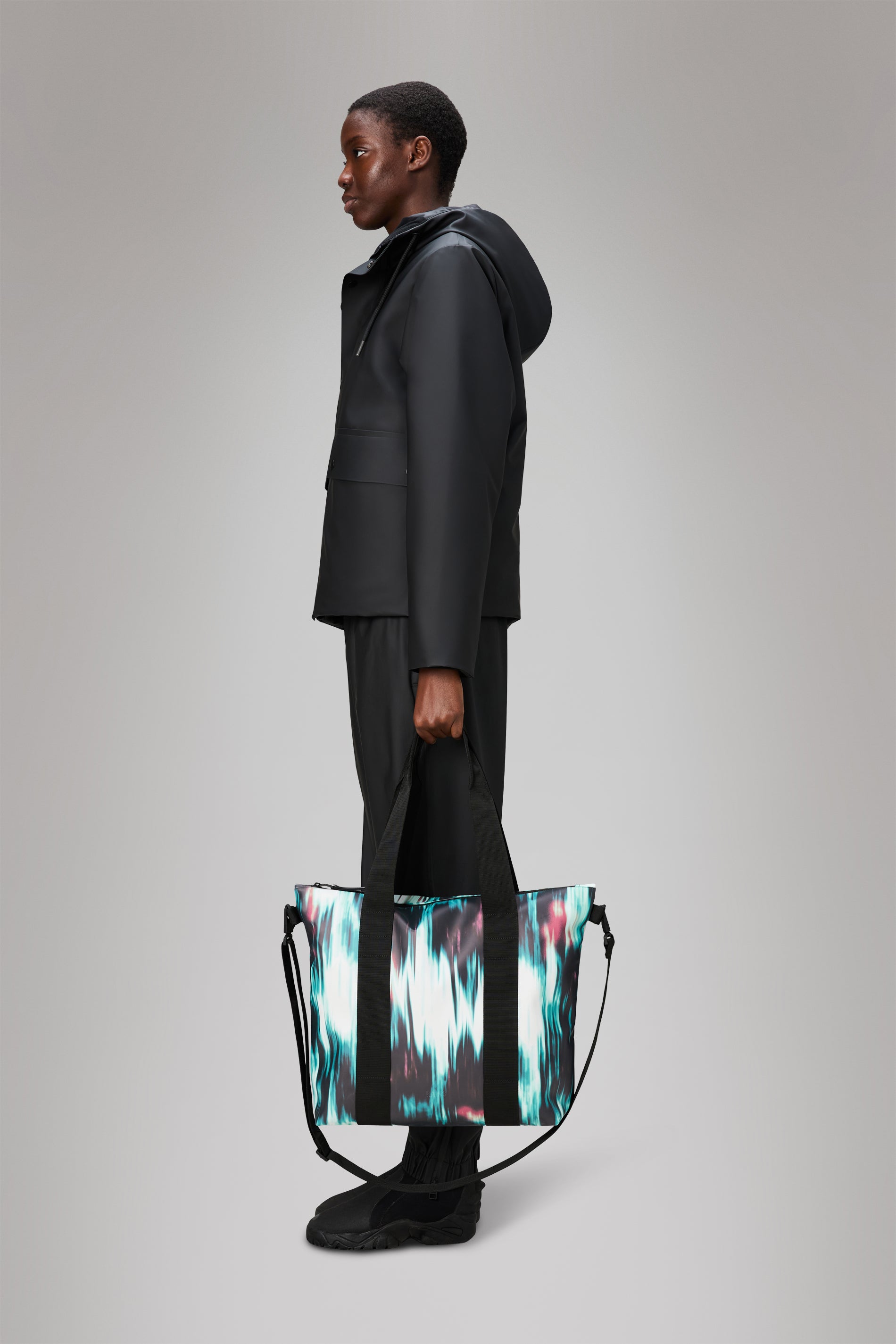 RAINS Tote Bag Mini Blur 18.50L H36 x D13 x W46 cm Tote