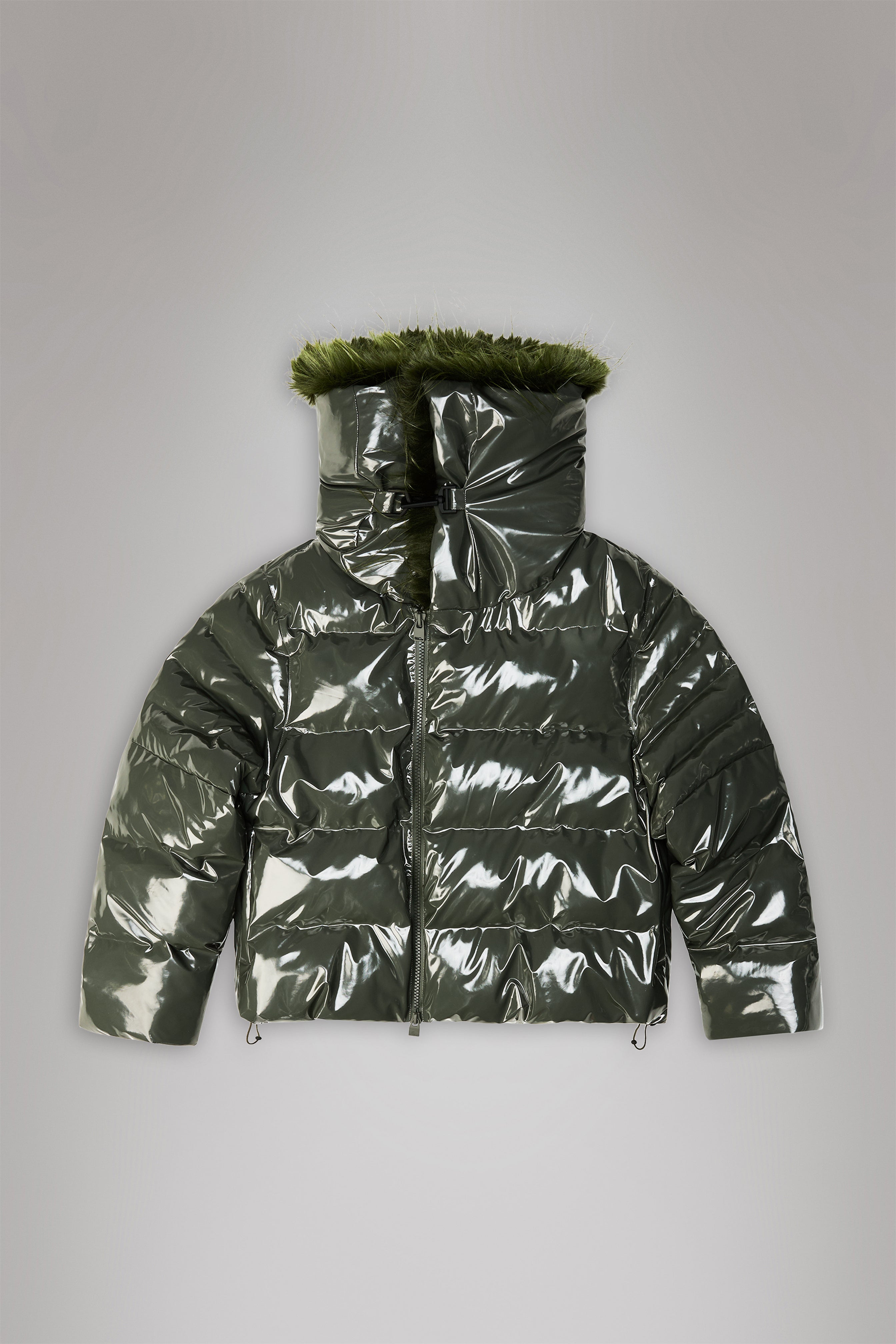 Rains Alta Vision Fleece Jacket Swamp Jacket