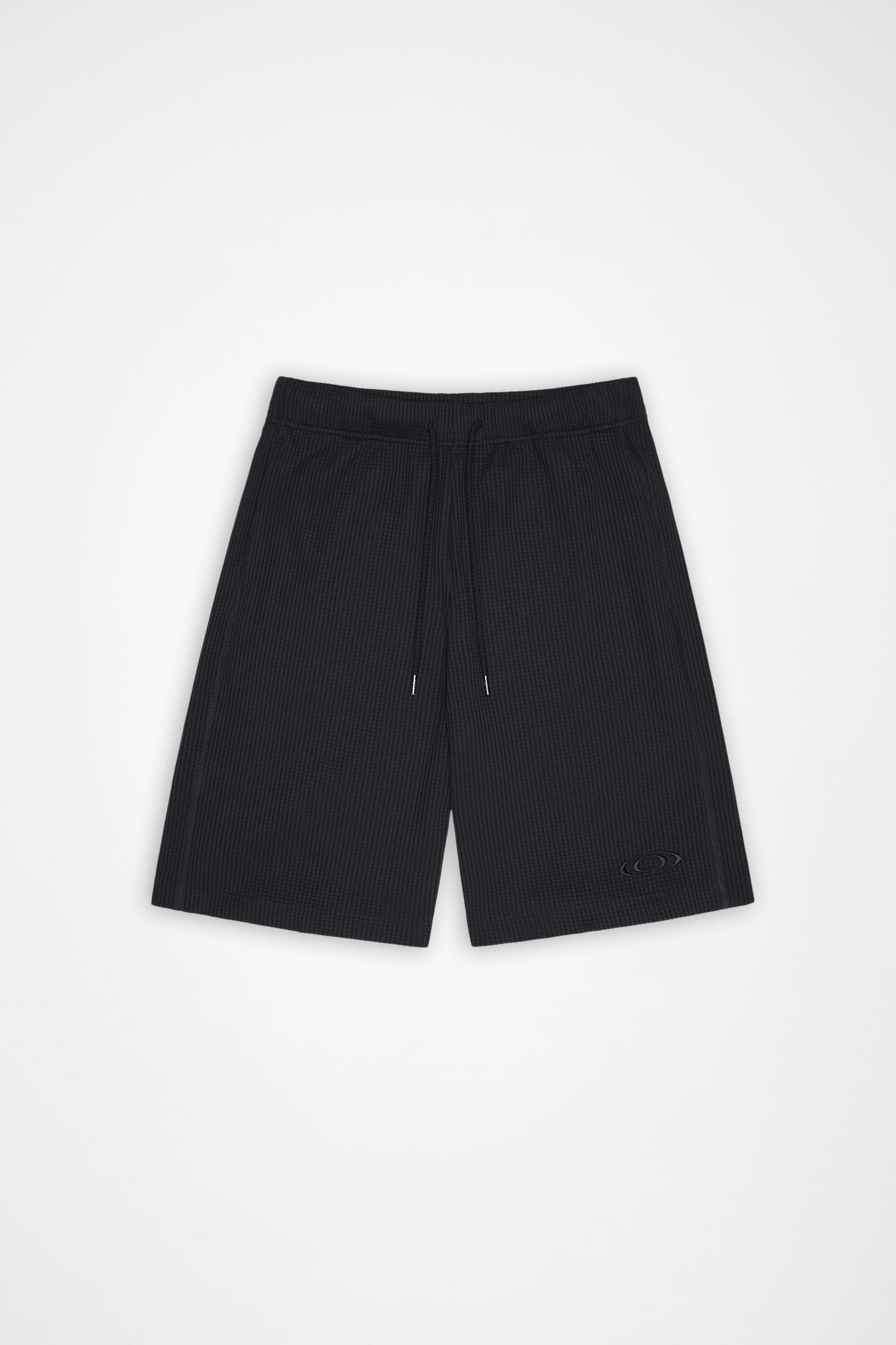 RAINS Waffle Shorts Splash Black Shorts