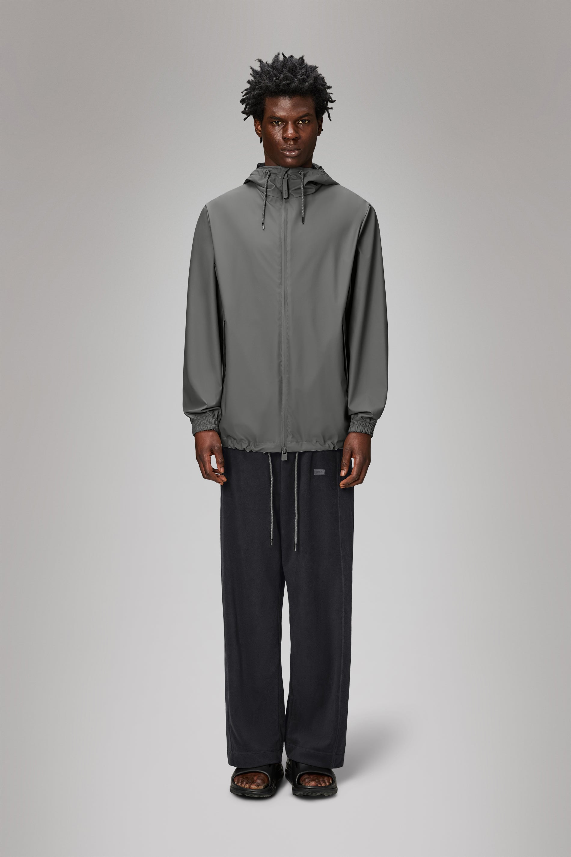 RAINS Storm Breaker Grey Jacket