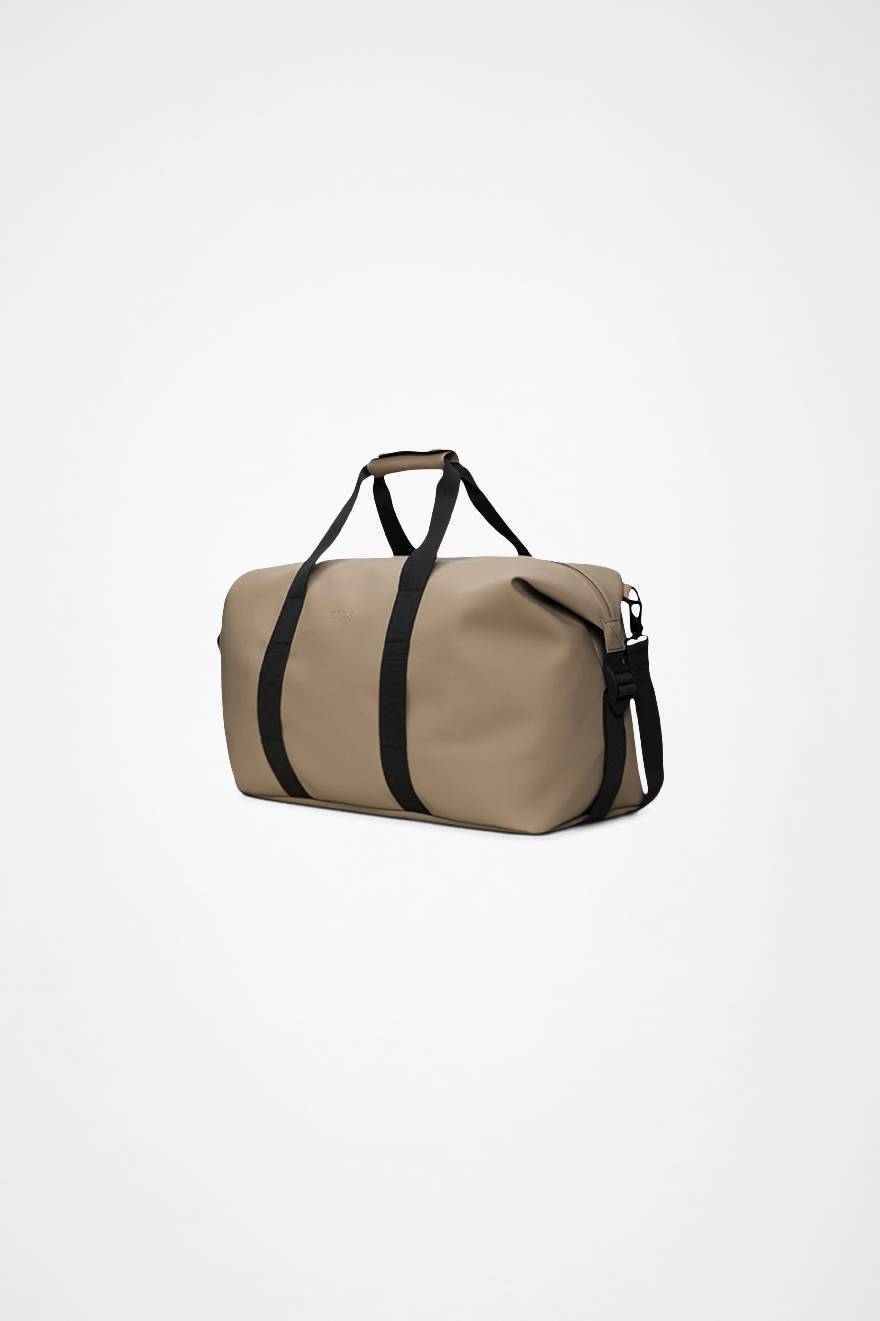 RAINS Hilo Weekend Bag Beige 36L H27 x D26 x W52 cm Weekender