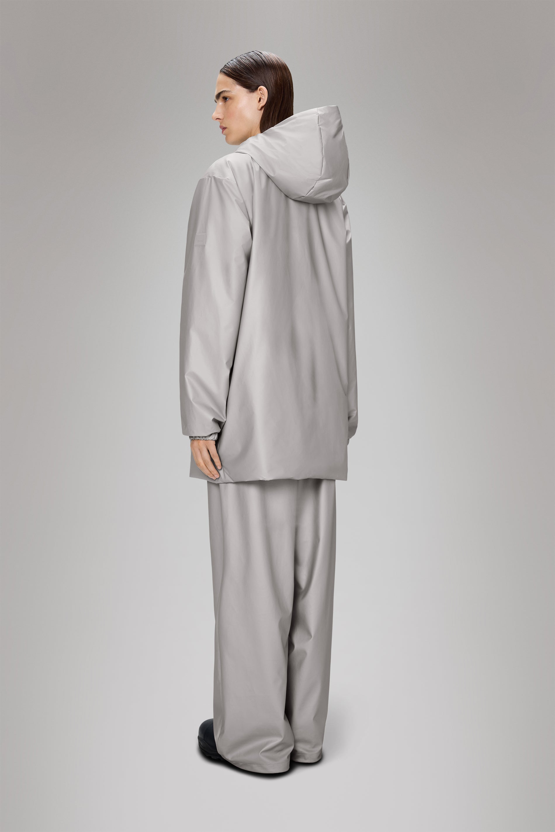 RAINS Lohja Long Insulated Jacket Nimbus Jacket