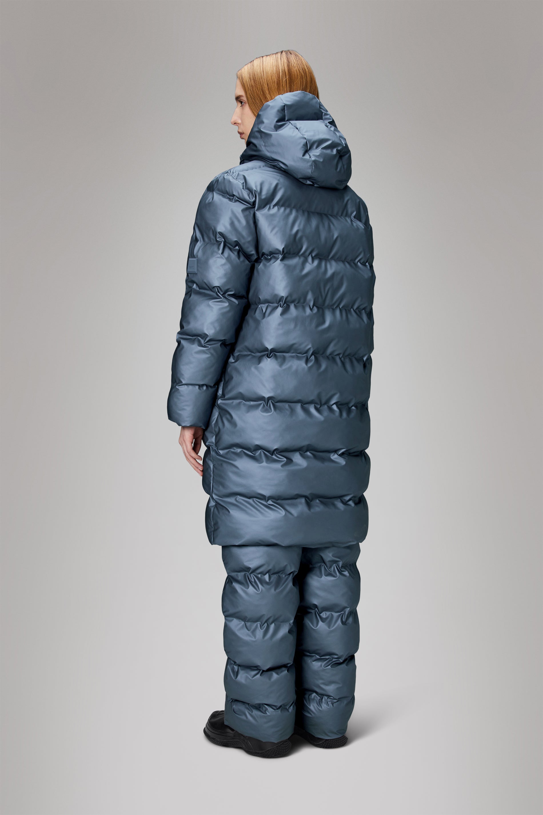 RAINS Alta Longer Puffer Jacket Bay Jacket
