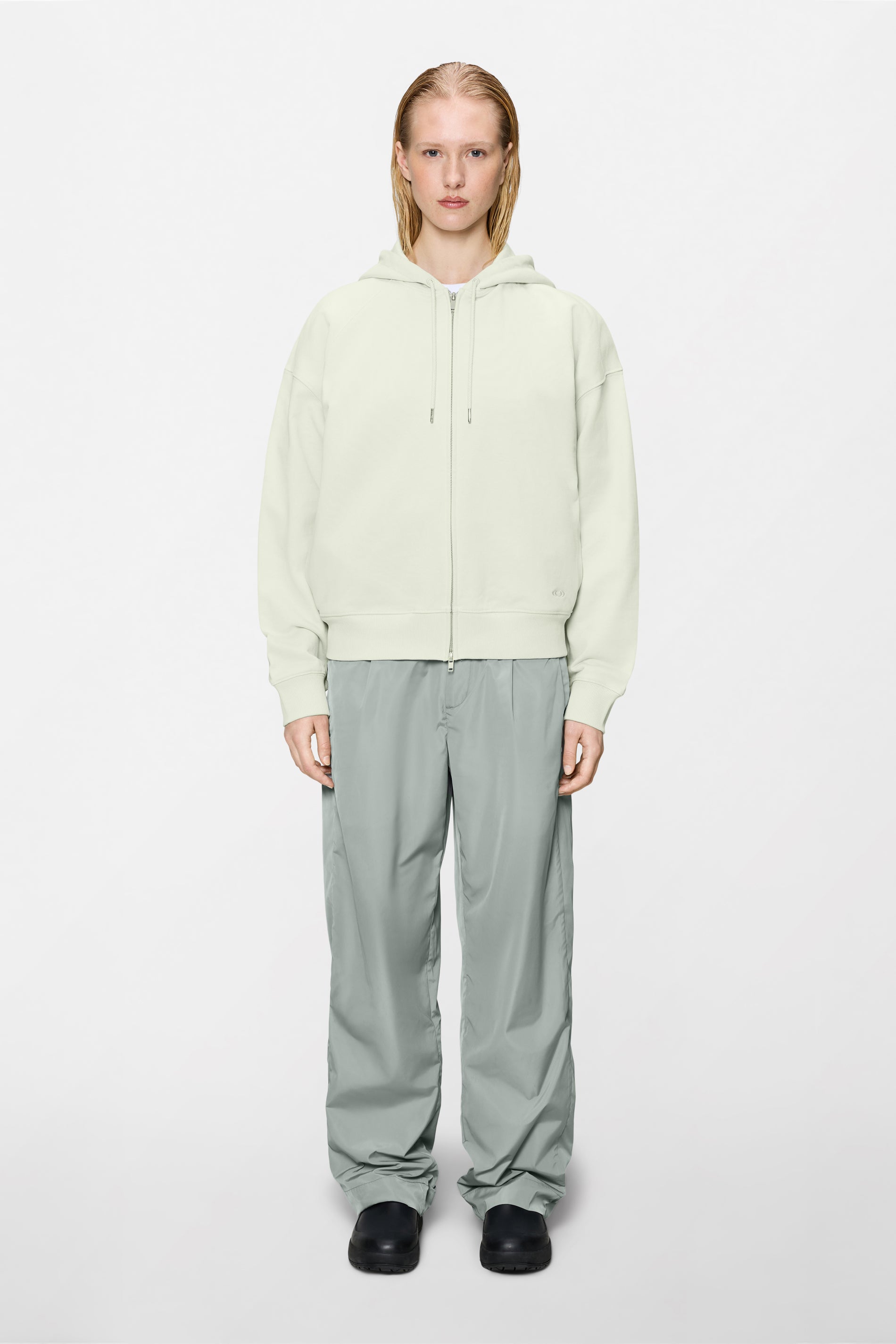 RAINS Classic Zip Hoodie Daze Long Sleeve