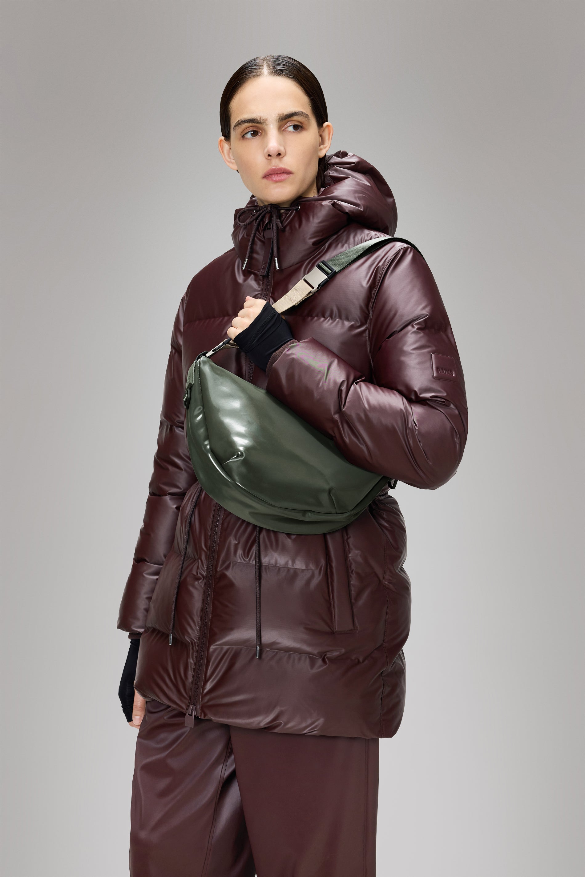 RAINS Valera Shoulder Bag Swamp Crossbody